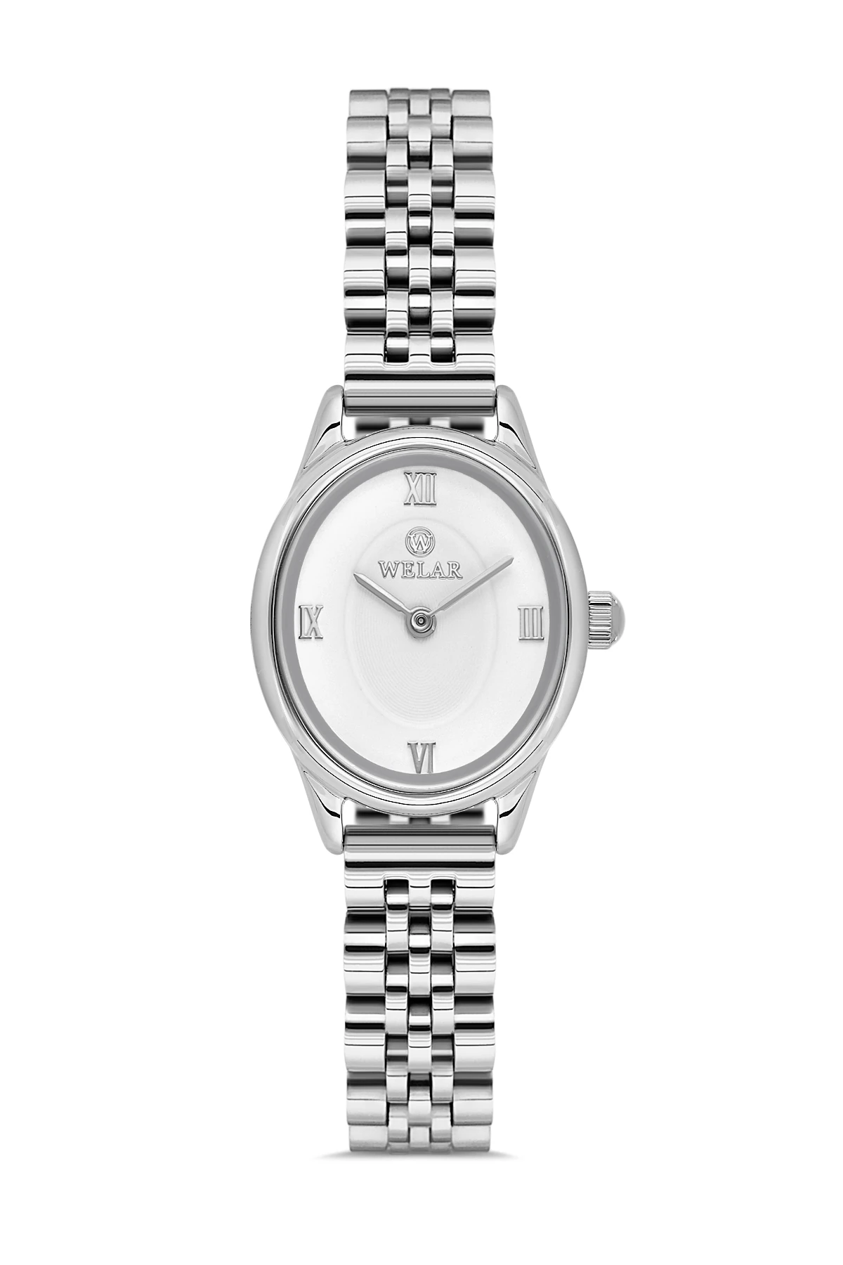 Wel 2507-1 Kadın Kol Saati –Çelik Kordon, Silver Renk, 3 ATM Suya Dayanıklı