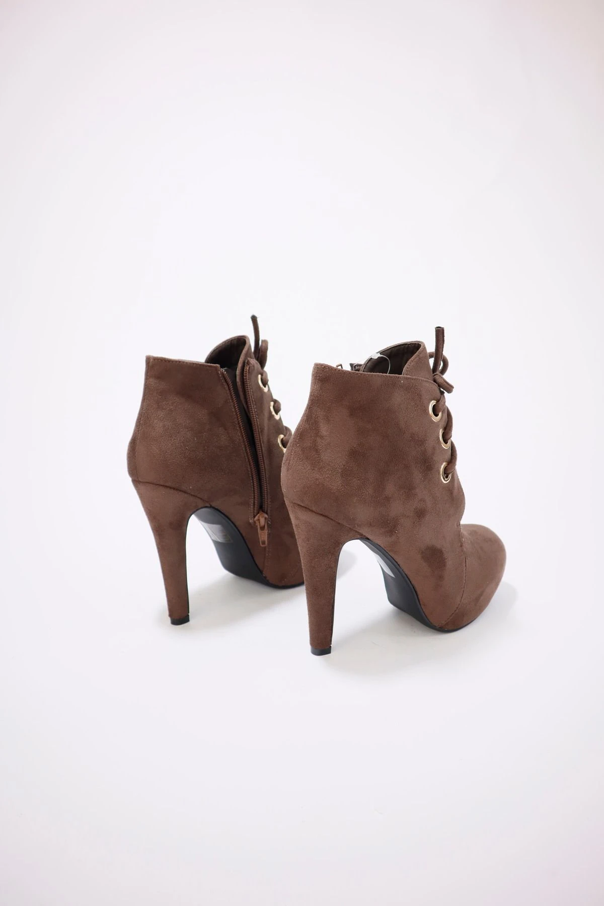 Kadın Nubuk Uzun Topuklu Ayakkabı