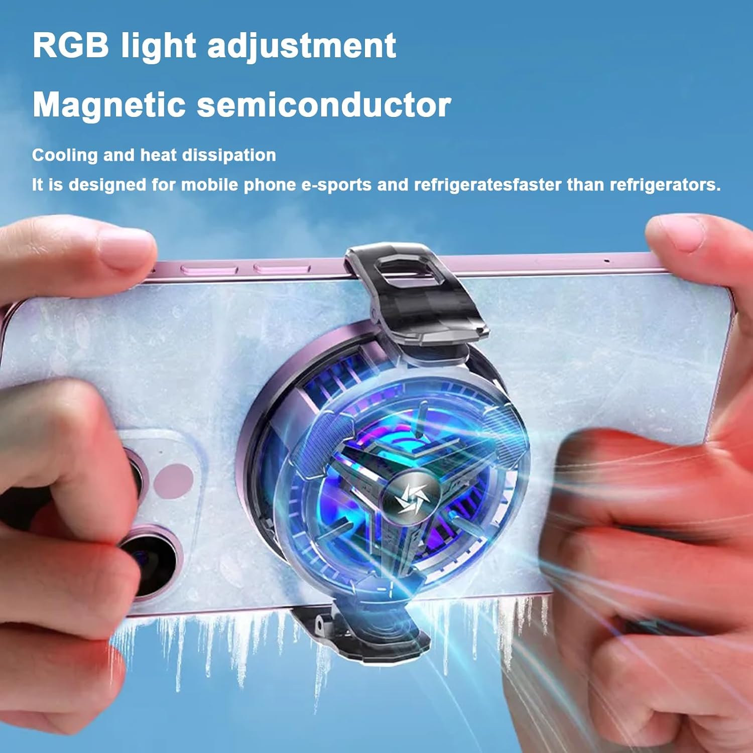 Ne Aldın Magnetic Semiconductor Telefon Cooler – Oyuncu & Mobil Soğutucu
