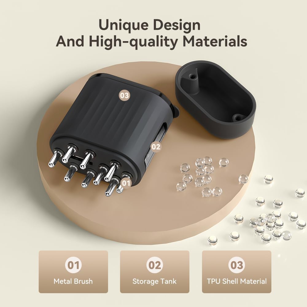 NeAldin Saç Masaj & Yağ Uygulama Cihazı – Elektrikli, Taşınabilir