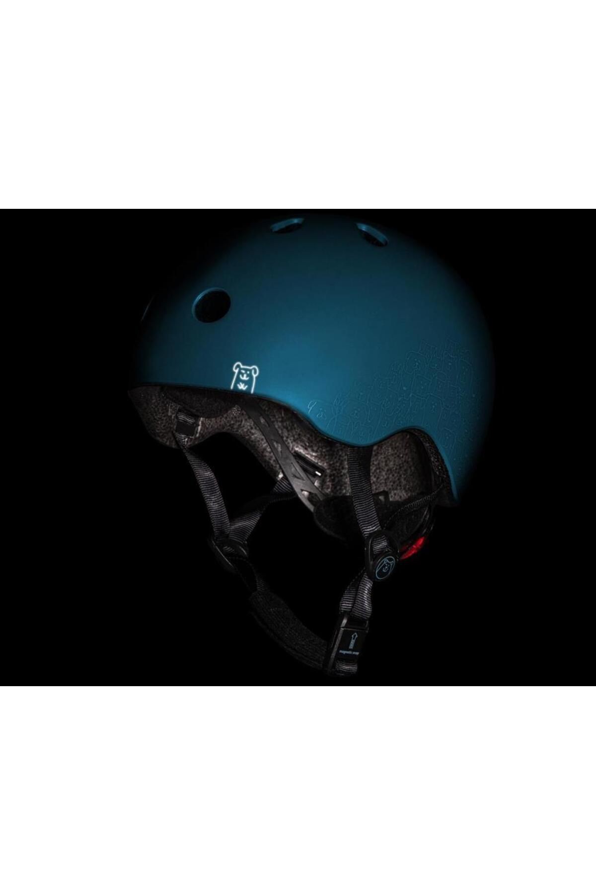 Helmet Reflective Bebek Kaskı Xxs-s Petrol Mavisi 181206-96495