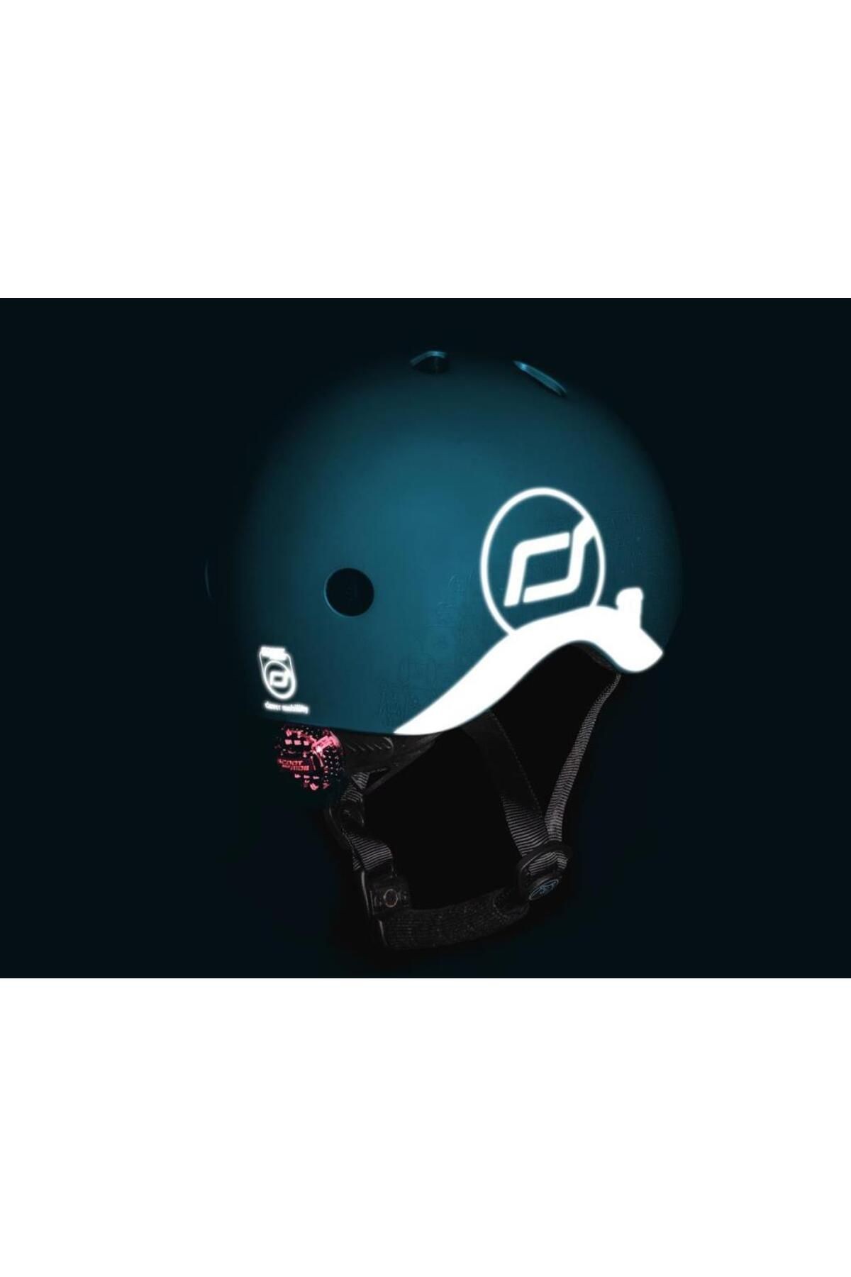 Helmet Reflective Bebek Kaskı Xxs-s Petrol Mavisi 181206-96495