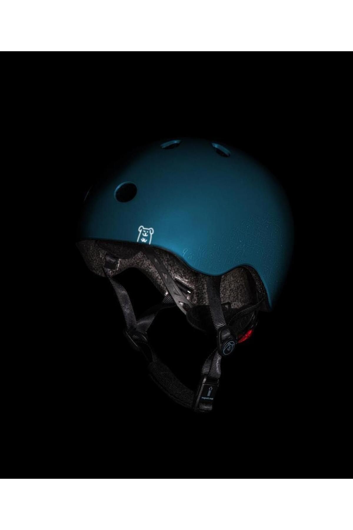 Helmet Reflective Bebek Kaskı Xxs-s Petrol Mavisi 181206-96495