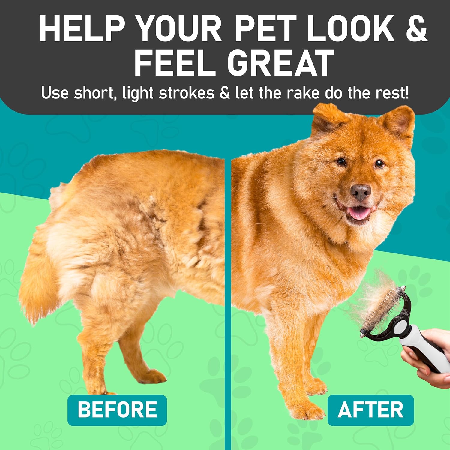 Maxpower Planet Çift Taraflı Evcil Hayvan Tımar Fırçası – Tüy Bakım & Dökülme Azaltıcı