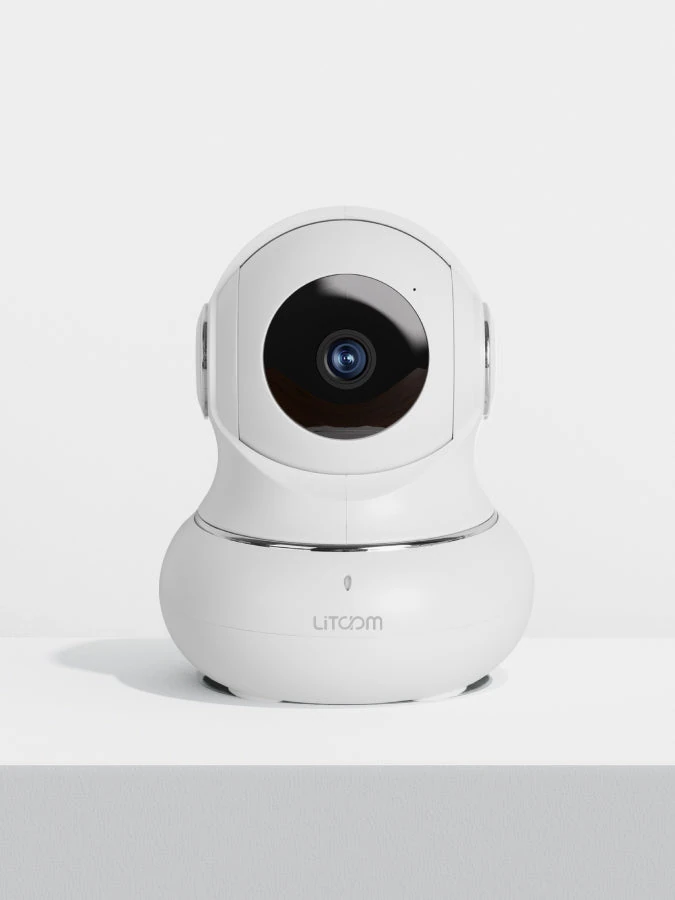 Litokam P1 5MP HD İç Mekan Güvenlik Kamerası – Pan/Tilt, Gece Görüşlü, WiFi