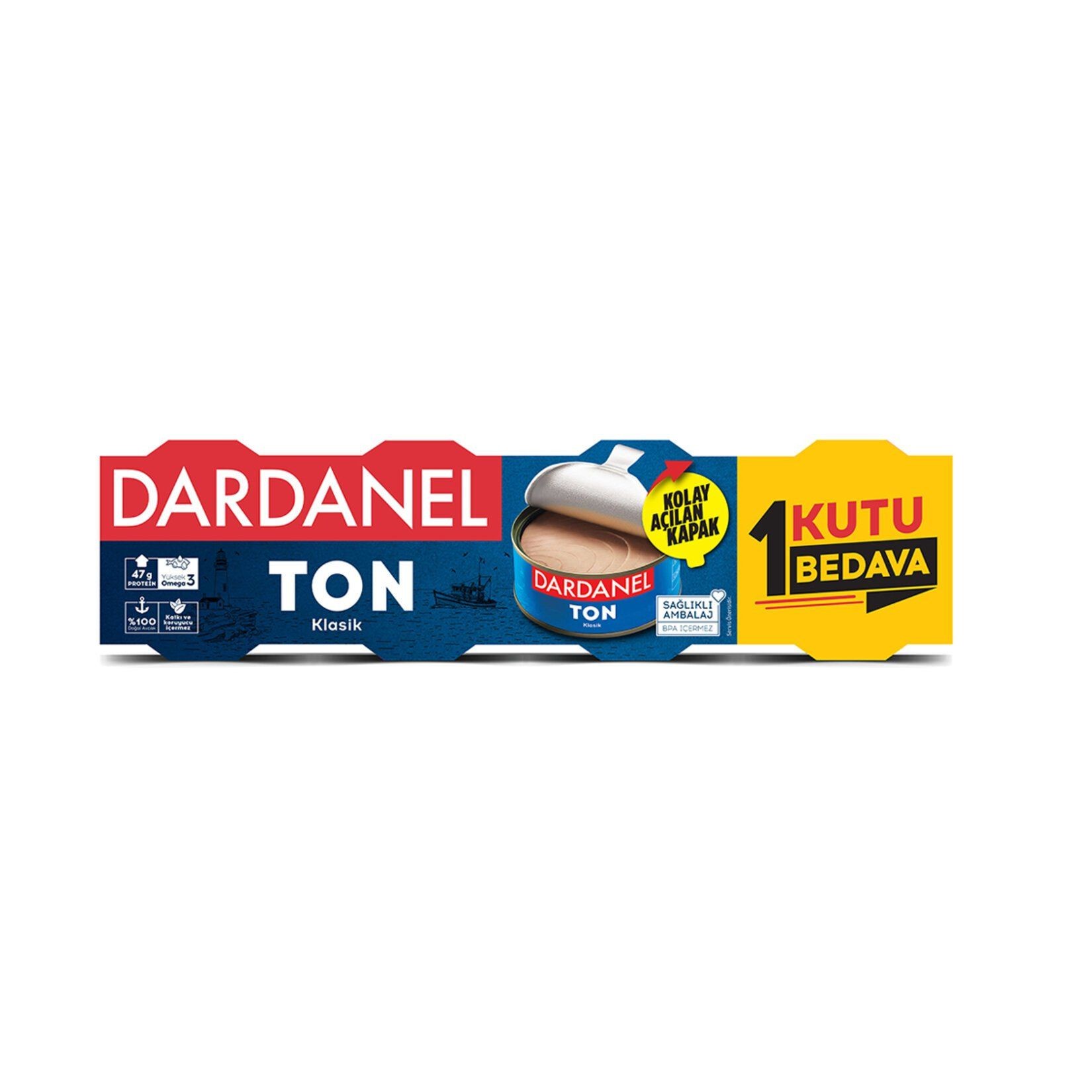 Dardanel Konserve Ton Balığı 4x75 G