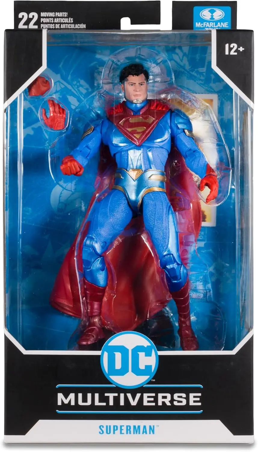 DC MULTIVERSE DC Çoklu Evren Süpermen (Adaletsizlik 2) 18 cm