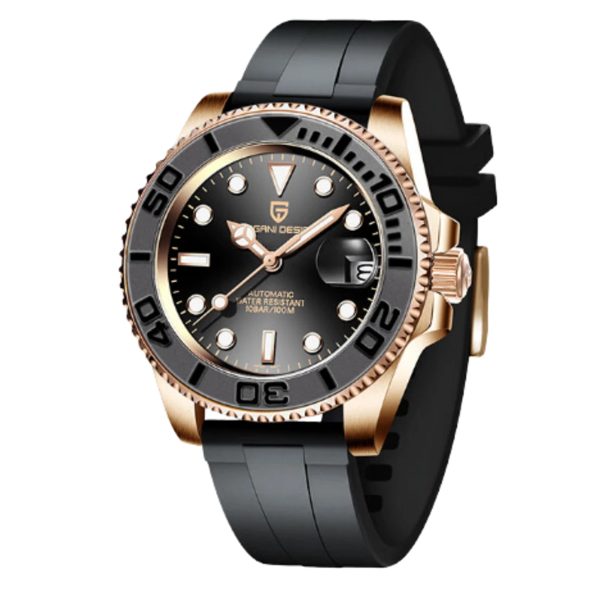 Pagani Design PD-1651 – Rose Gold Renkli Erkek Saat, Paslanmaz Çelik & Lüks Detaylar