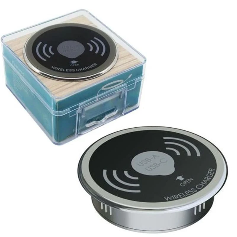 Ne Aldın 15W Masaüstü Gömülü USB Kablosuz Şarj Cihazı