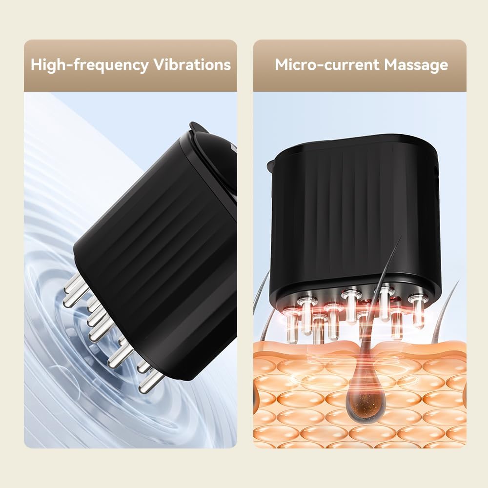 NeAldin Saç Masaj & Yağ Uygulama Cihazı – Elektrikli, Taşınabilir