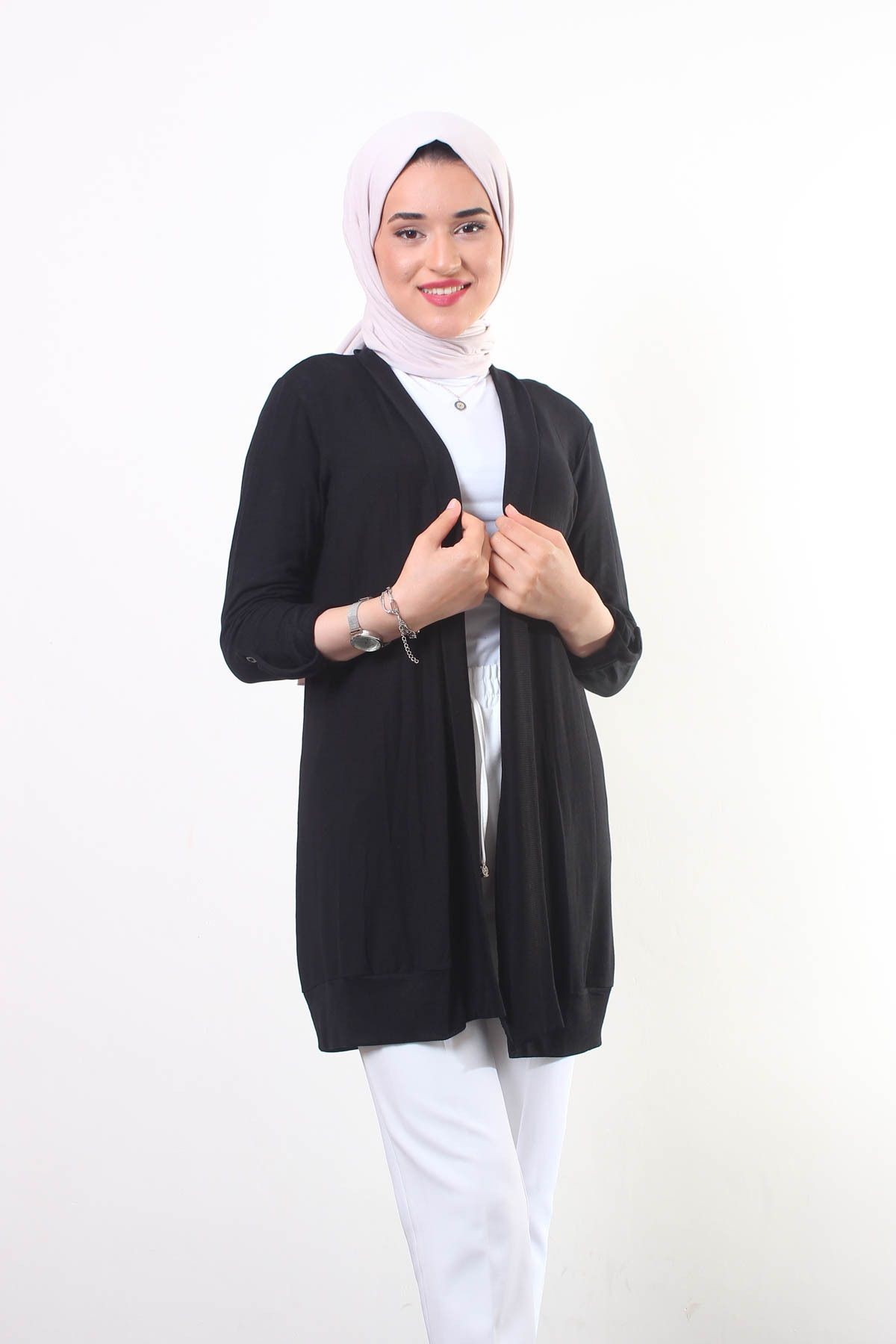 Hl 6722 Ince Yazlık Hırka 80 Cm