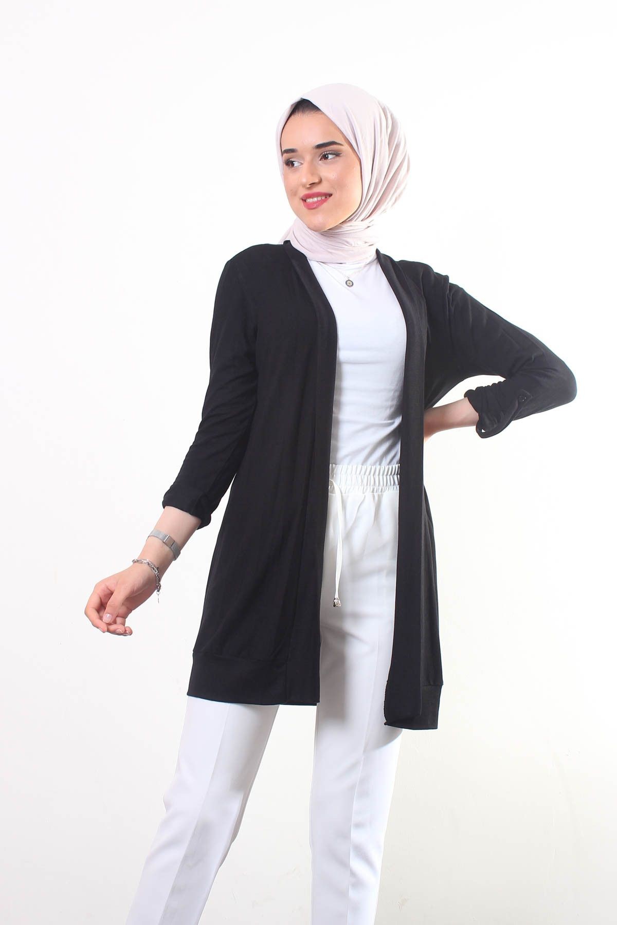 Hl 6722 Ince Yazlık Hırka 80 Cm