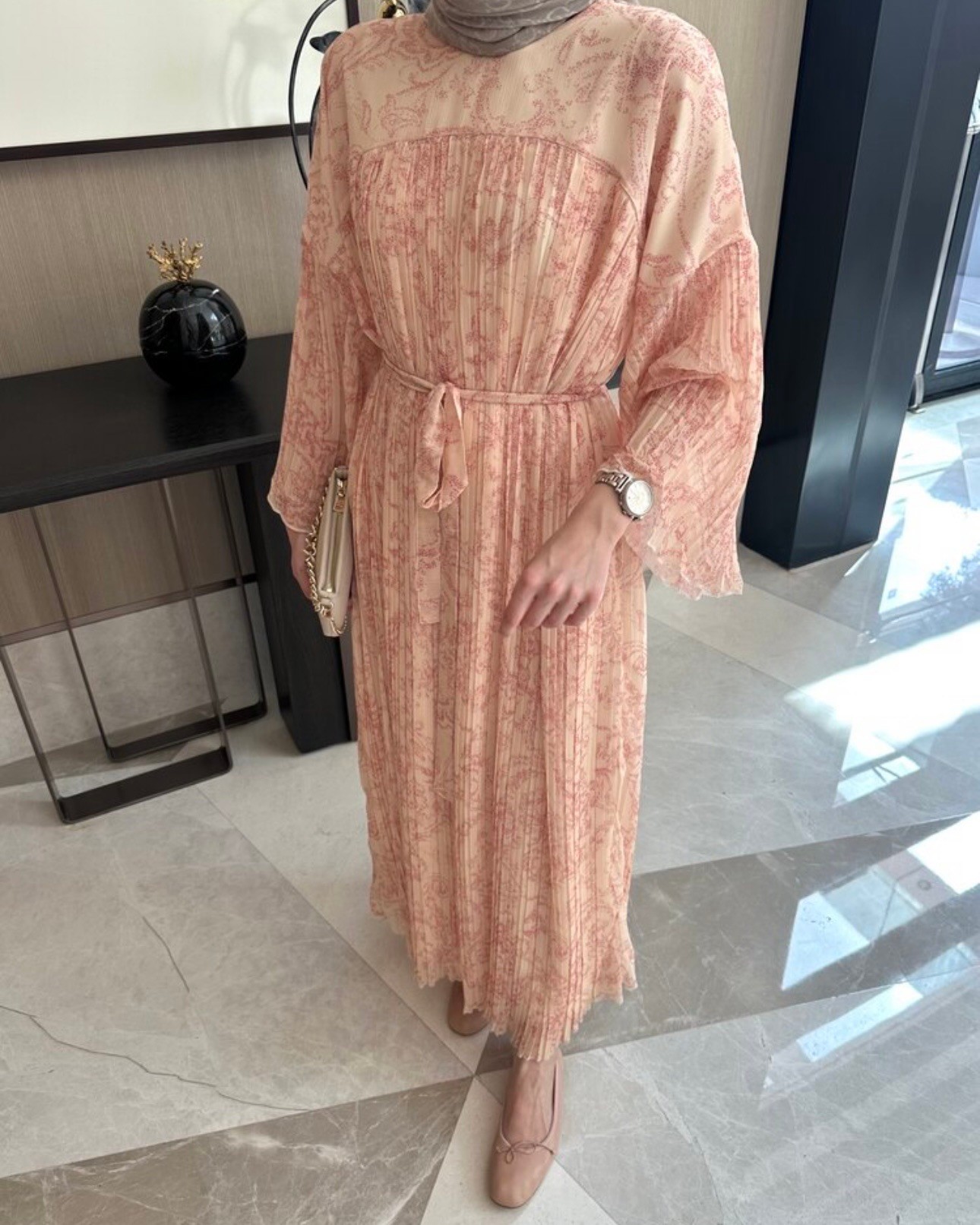 Talya Şifon Elbise