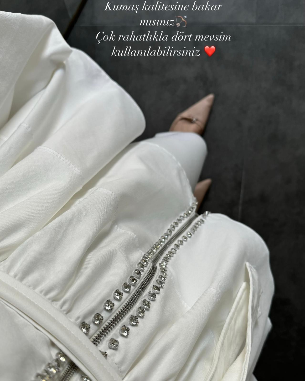 Premium Kemerli Lina Ceket