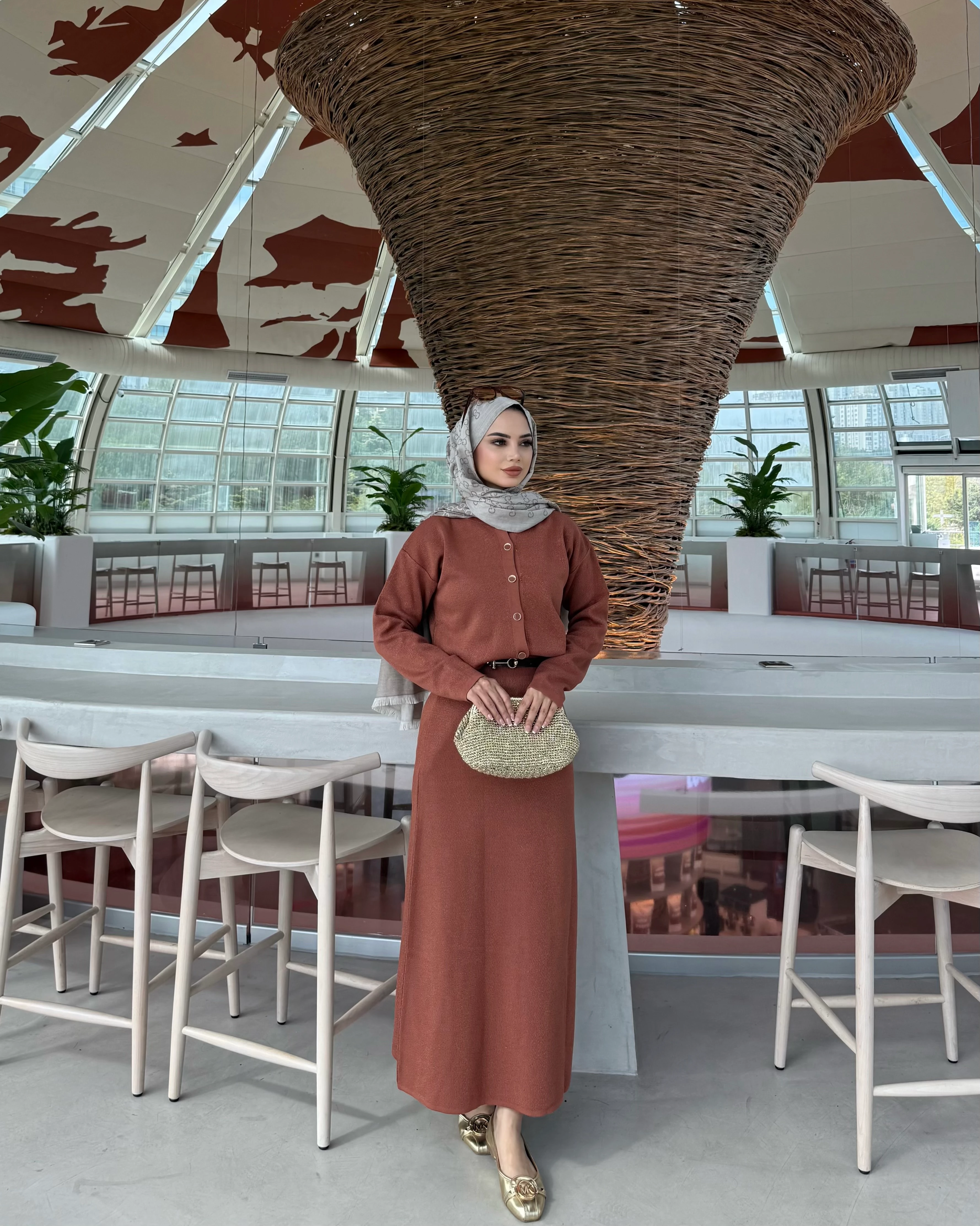 Rosa Simli İkili Takım Kiremit