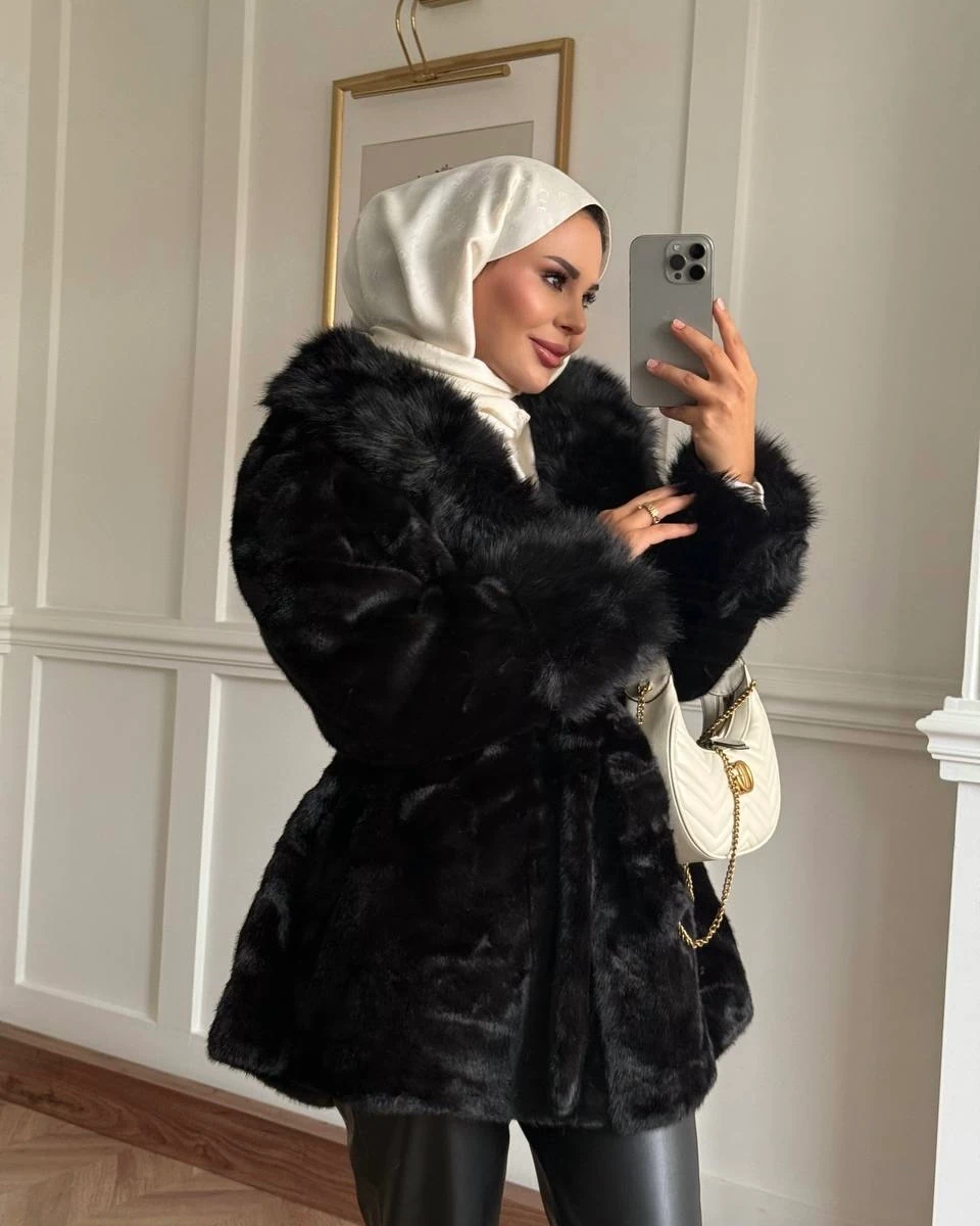 Orjinal Alpaka Kürk Siyah (STANDART BEDEN)