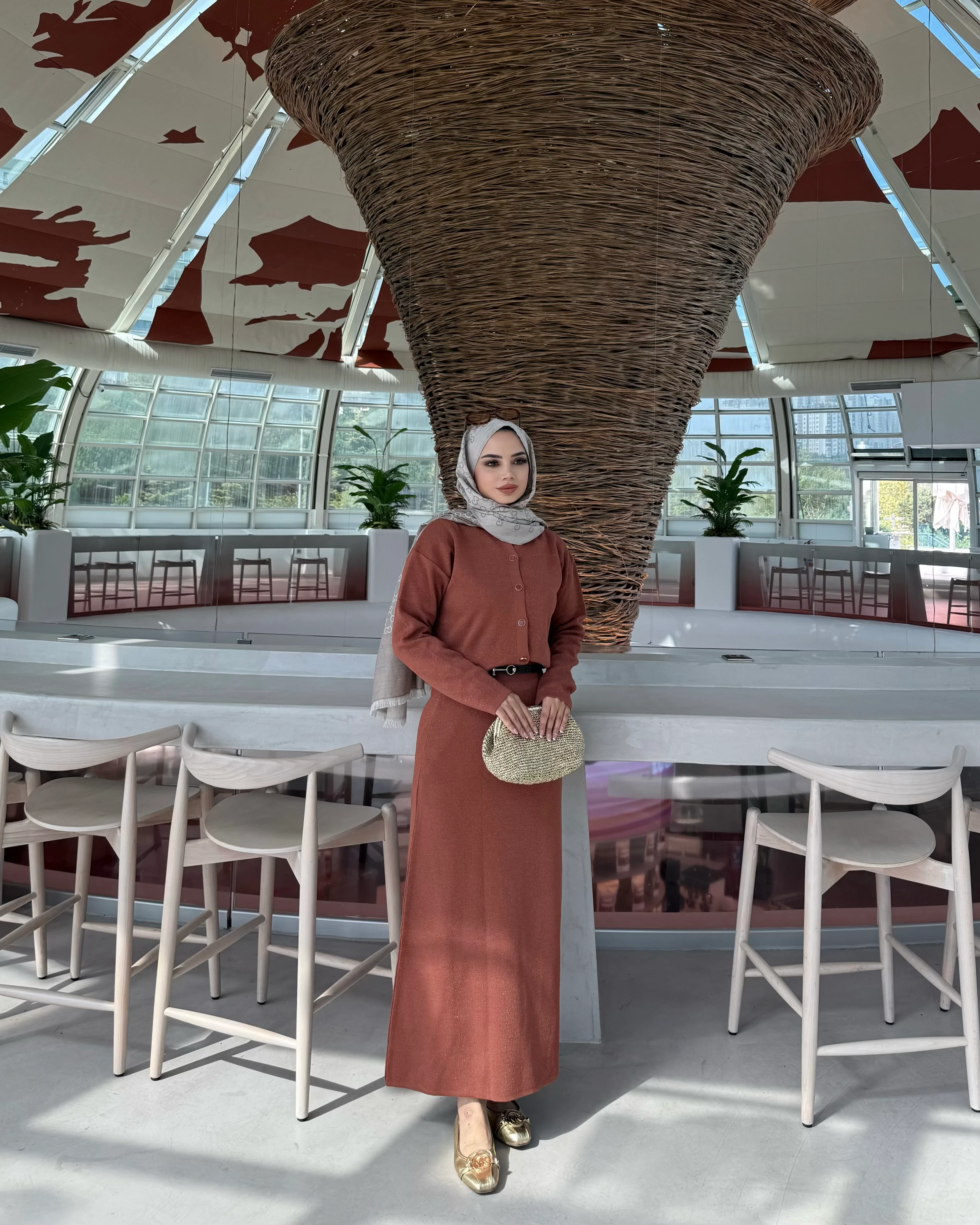 Rosa Simli İkili Takım Kiremit