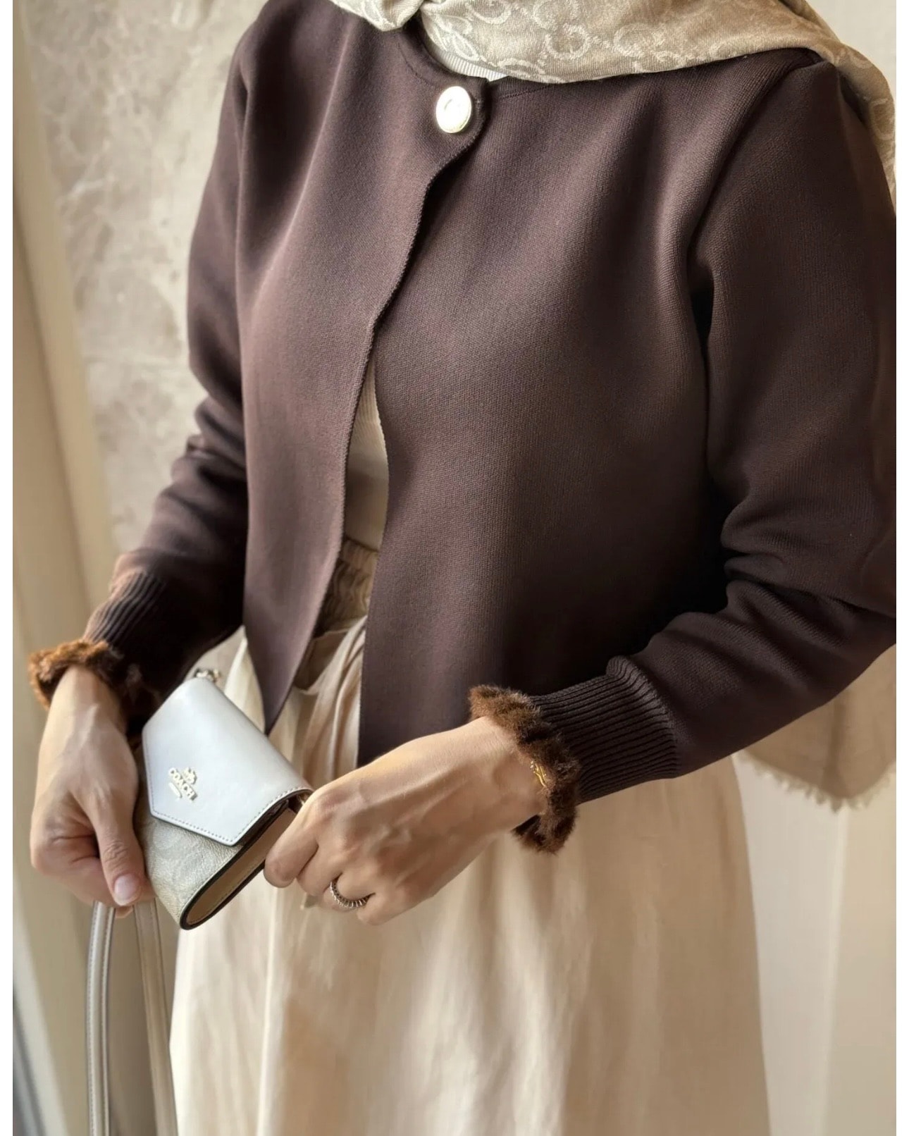 Linda Hırka Kahverengi