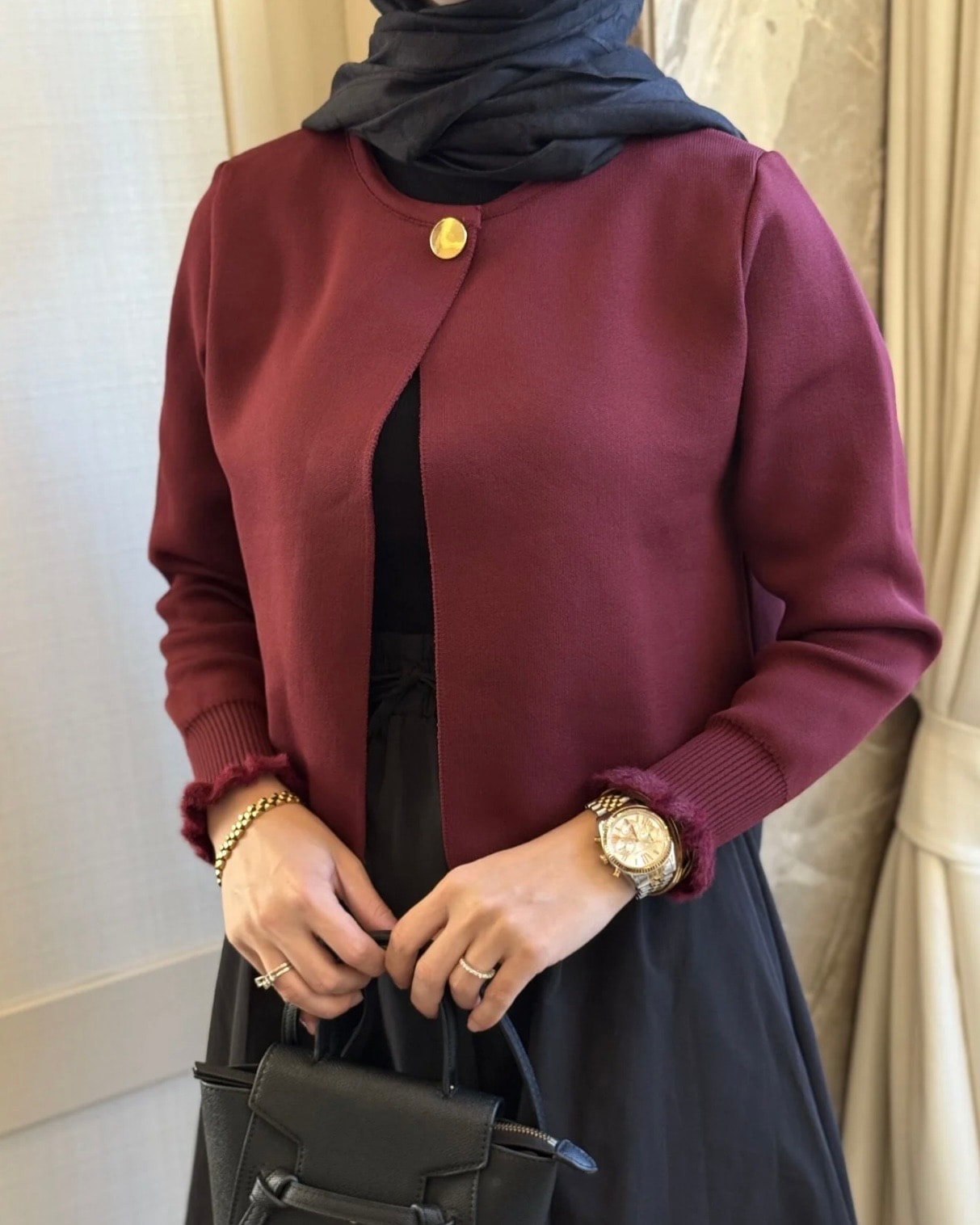 Linda Hırka Bordo