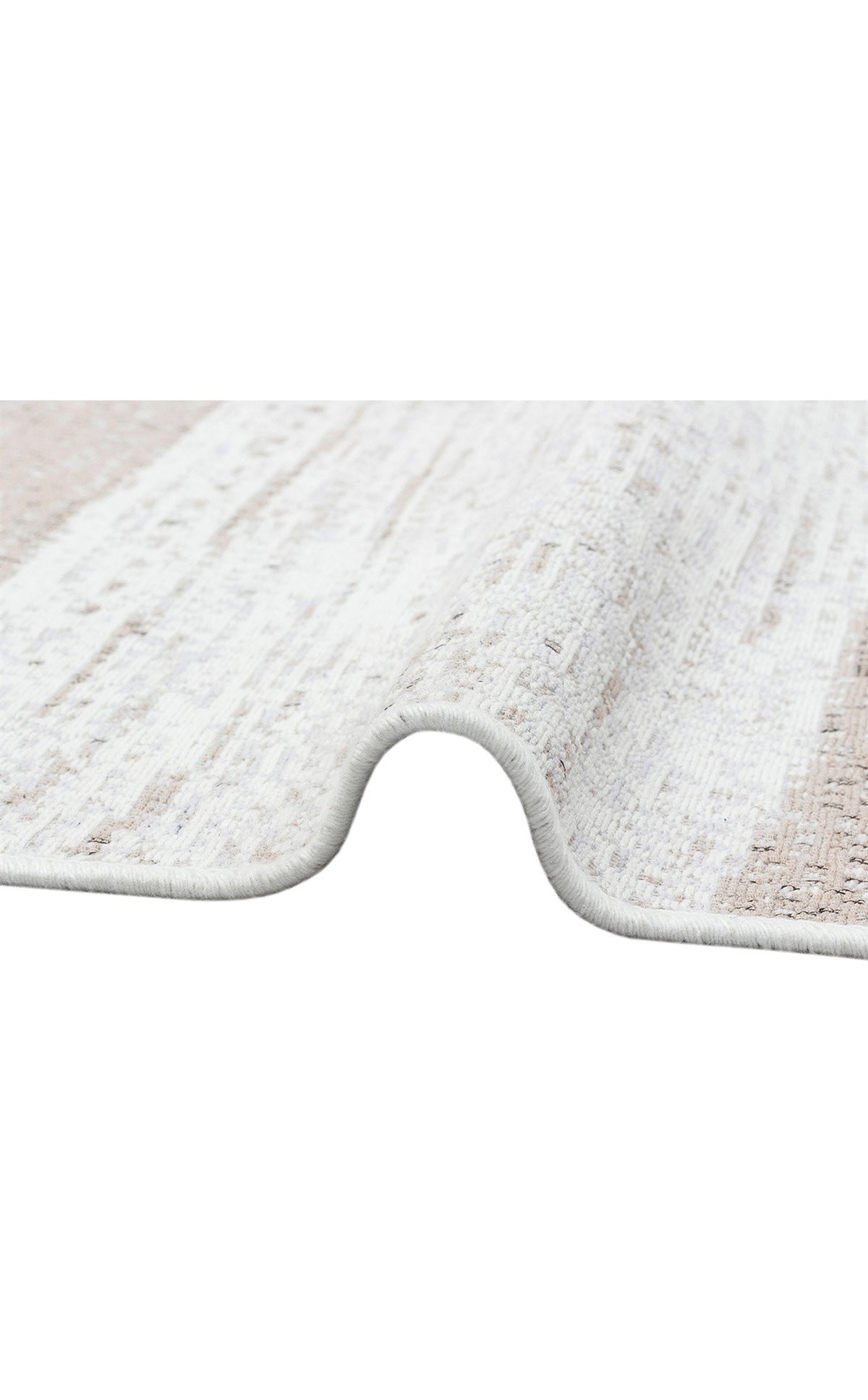 ARYA AR 06 NATURAL Yıkanabilir Çift Taraflı Modern Desenli Dokuma Kilim