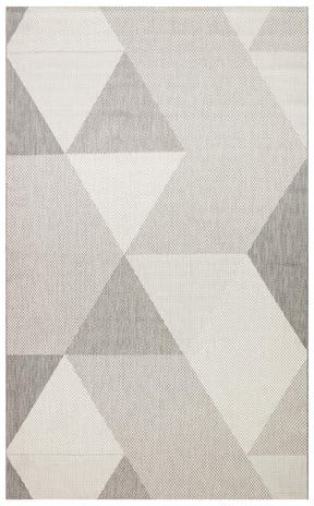 MONO MNO 03 GREY Hav Toz Vermez Kaymaz Tabanlı Şık Kilim