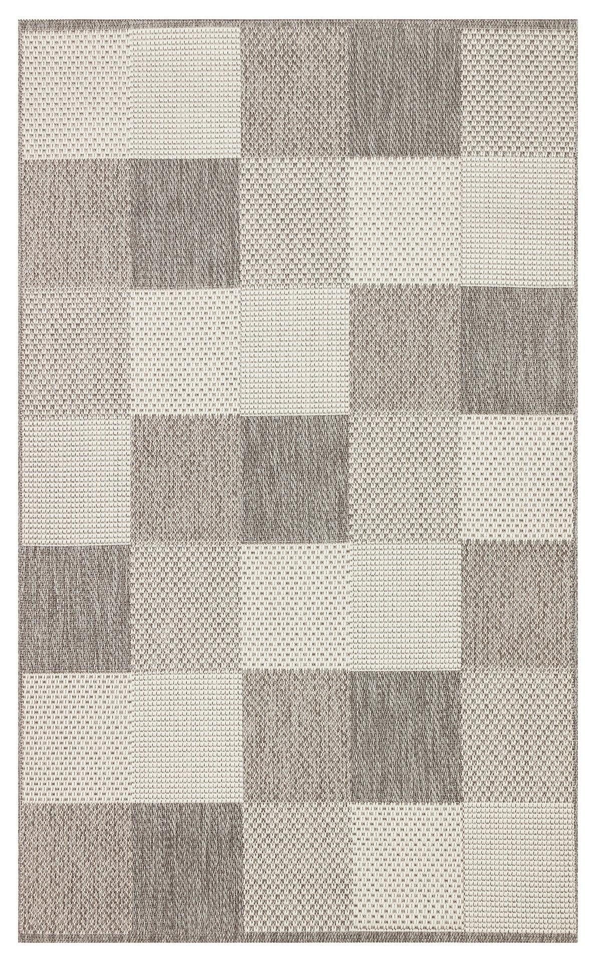 MONO MNO 01 GREY Hav Toz Vermez Kaymaz Tabanlı Şık Kilim