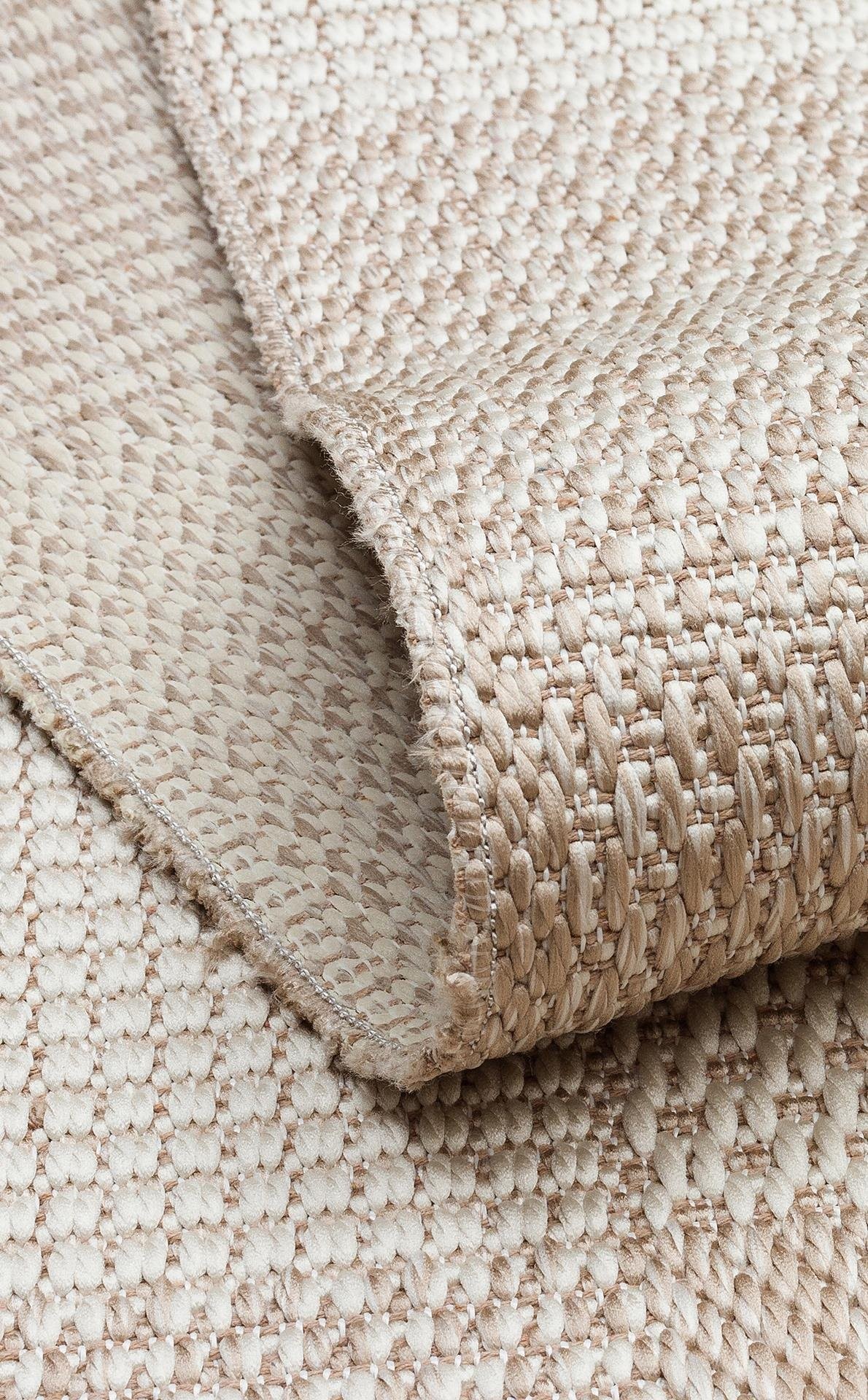 MONO MNO 01 BEIGE Hav Toz Vermez Kaymaz Tabanlı Şık Kilim