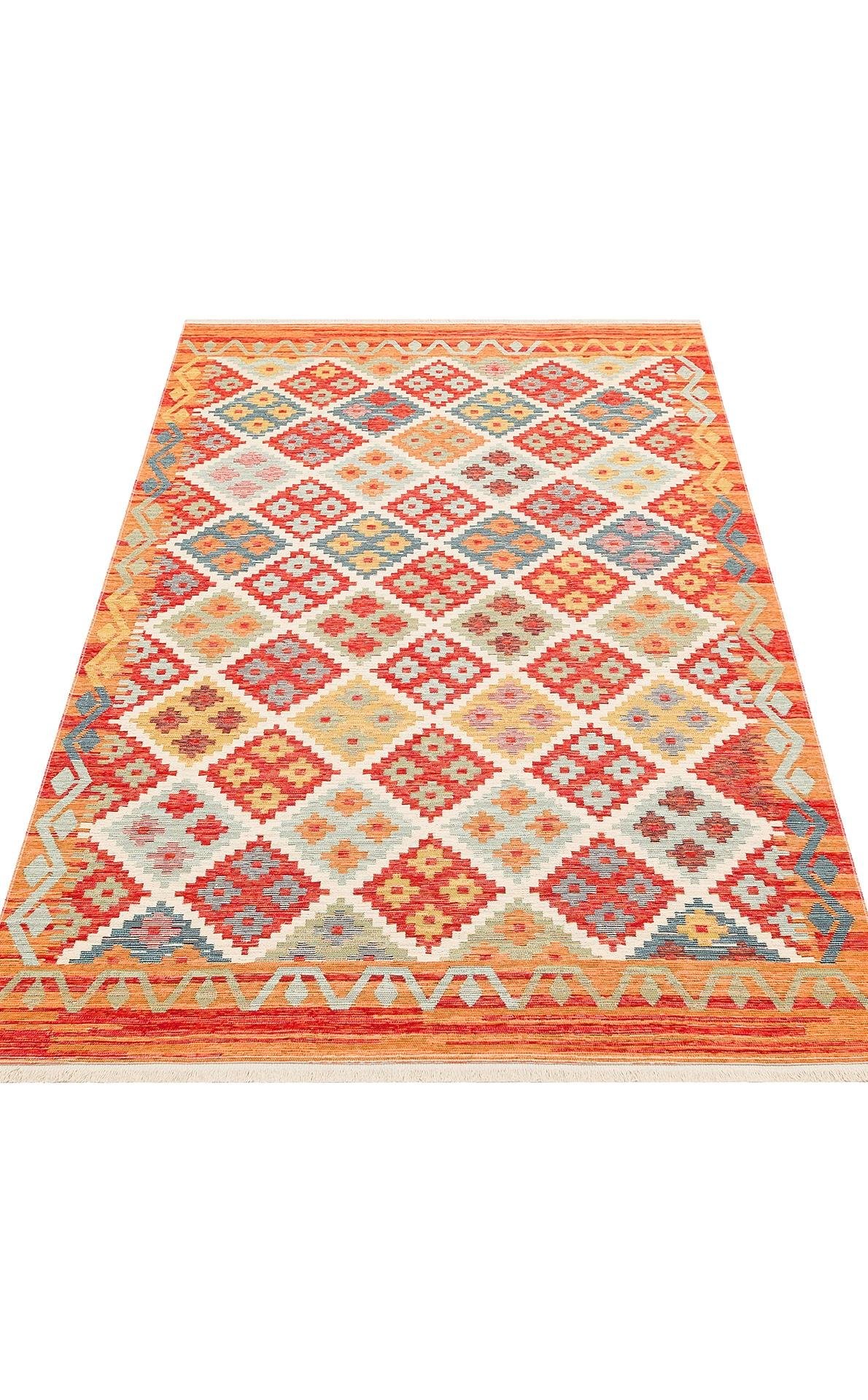 NOMAD NMD 05 TERRA Yıkanabilir, Çift Taraflı Kullanıma Uygun Yumuşak Tuşeli Otantik Kilim