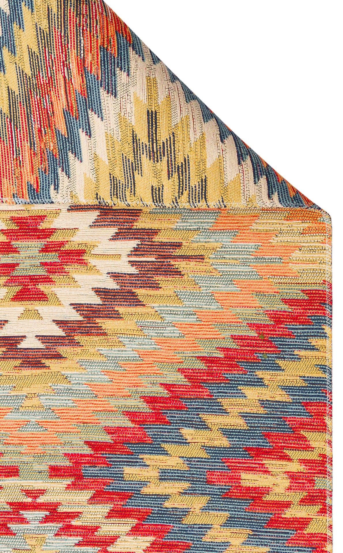 NOMAD NMD 07 TERRA Yıkanabilir, Çift Taraflı Kullanıma Uygun Yumuşak Tuşeli Otantik Kilim