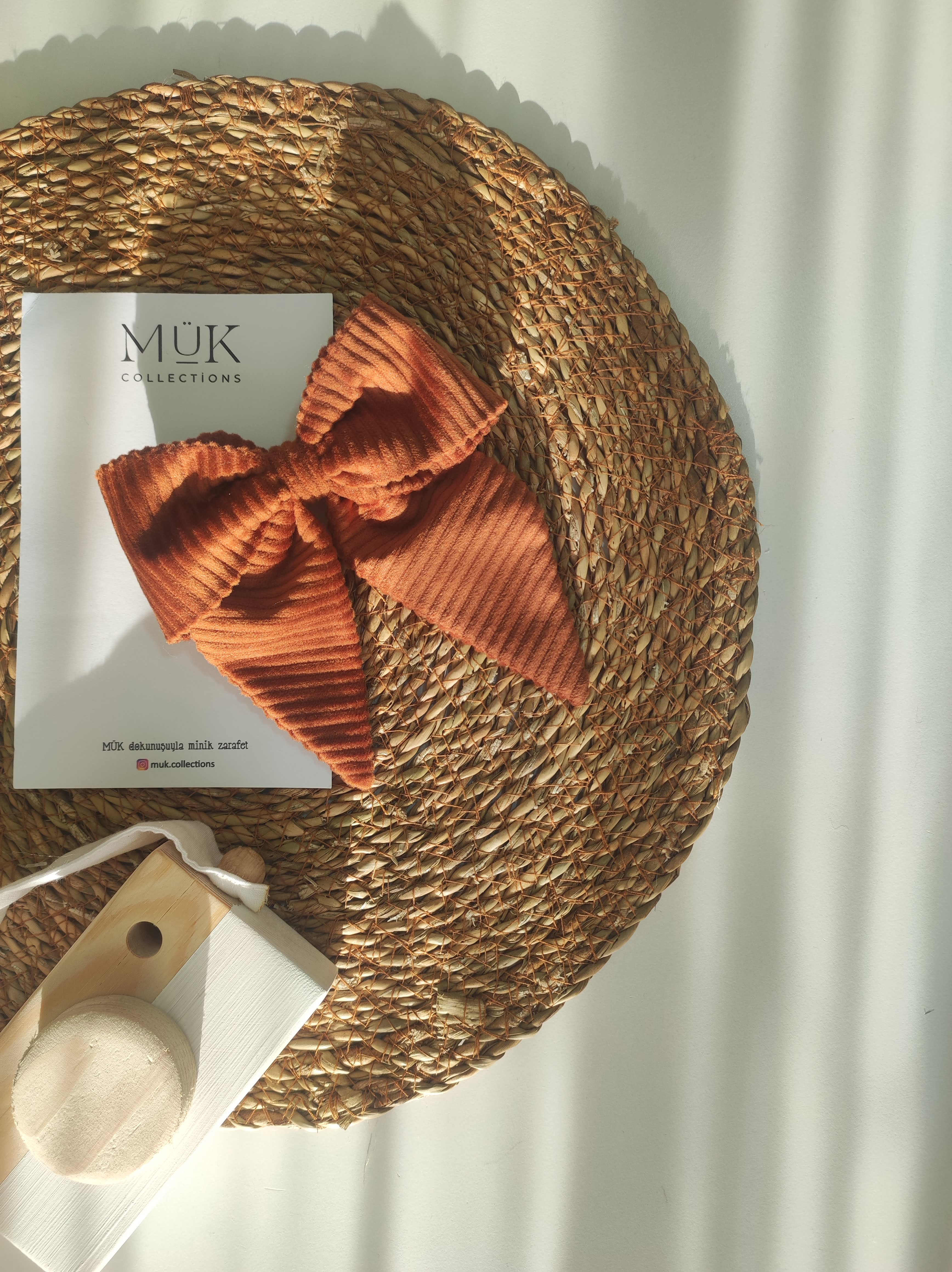 Kadife Fiyonk Otomatik Toka  | Şık ve Rahat Çocuk Tokası