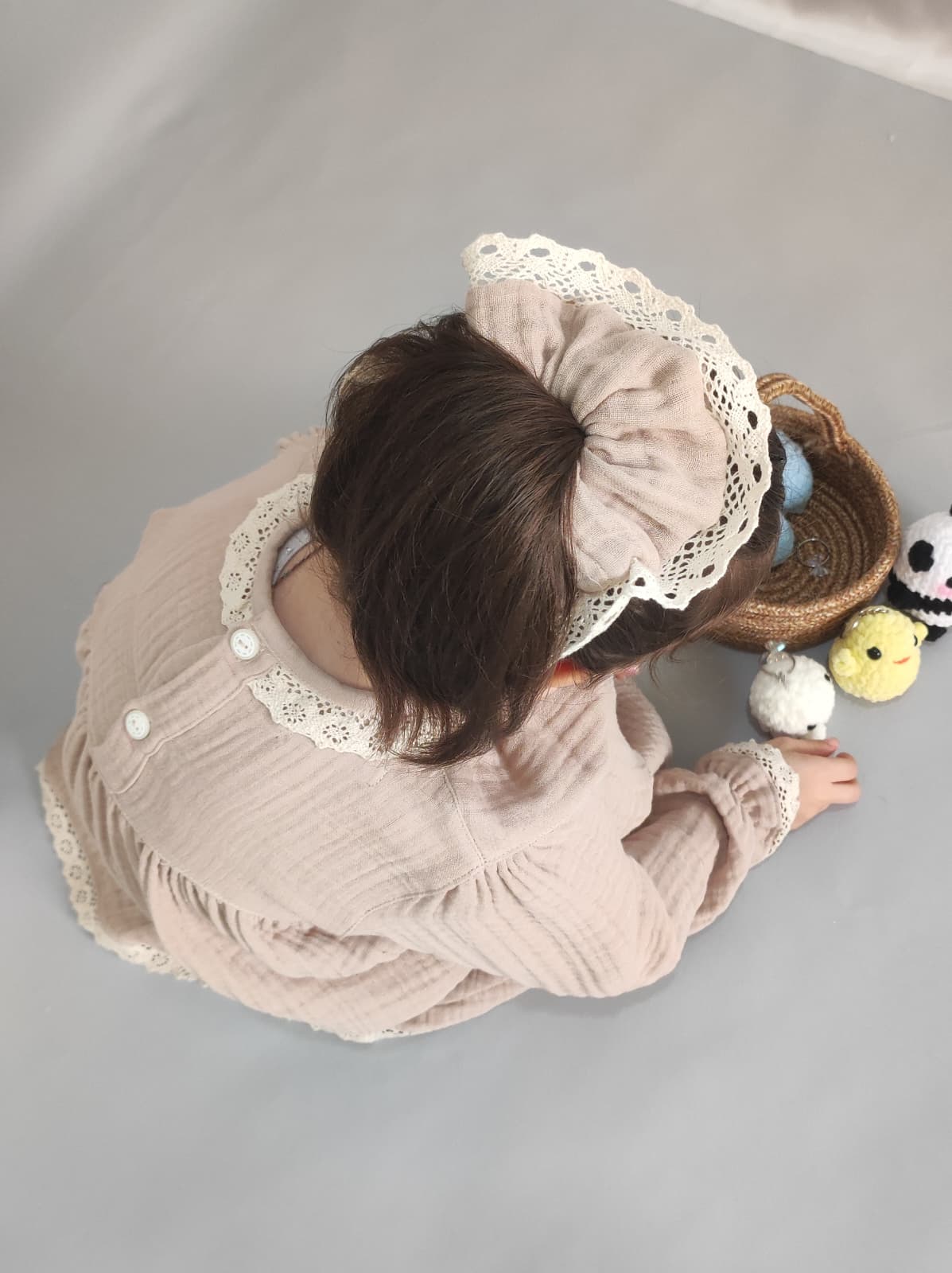 Fisto Çiçeği | Müslin Kız Çocuk Elbisesi