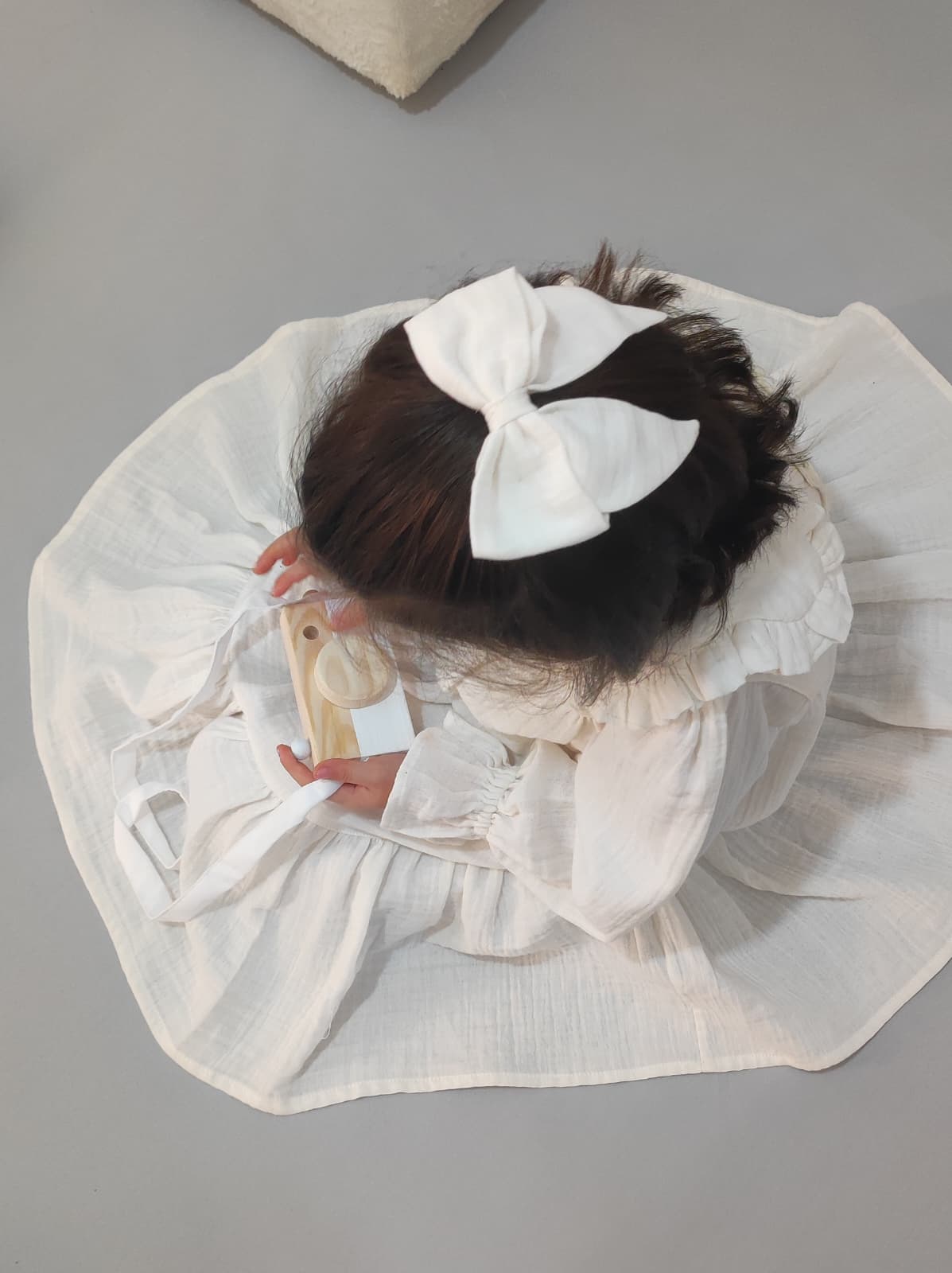 Fiyonk Müslin Otomatik Toka | Şık ve Rahat Çocuk Tokası