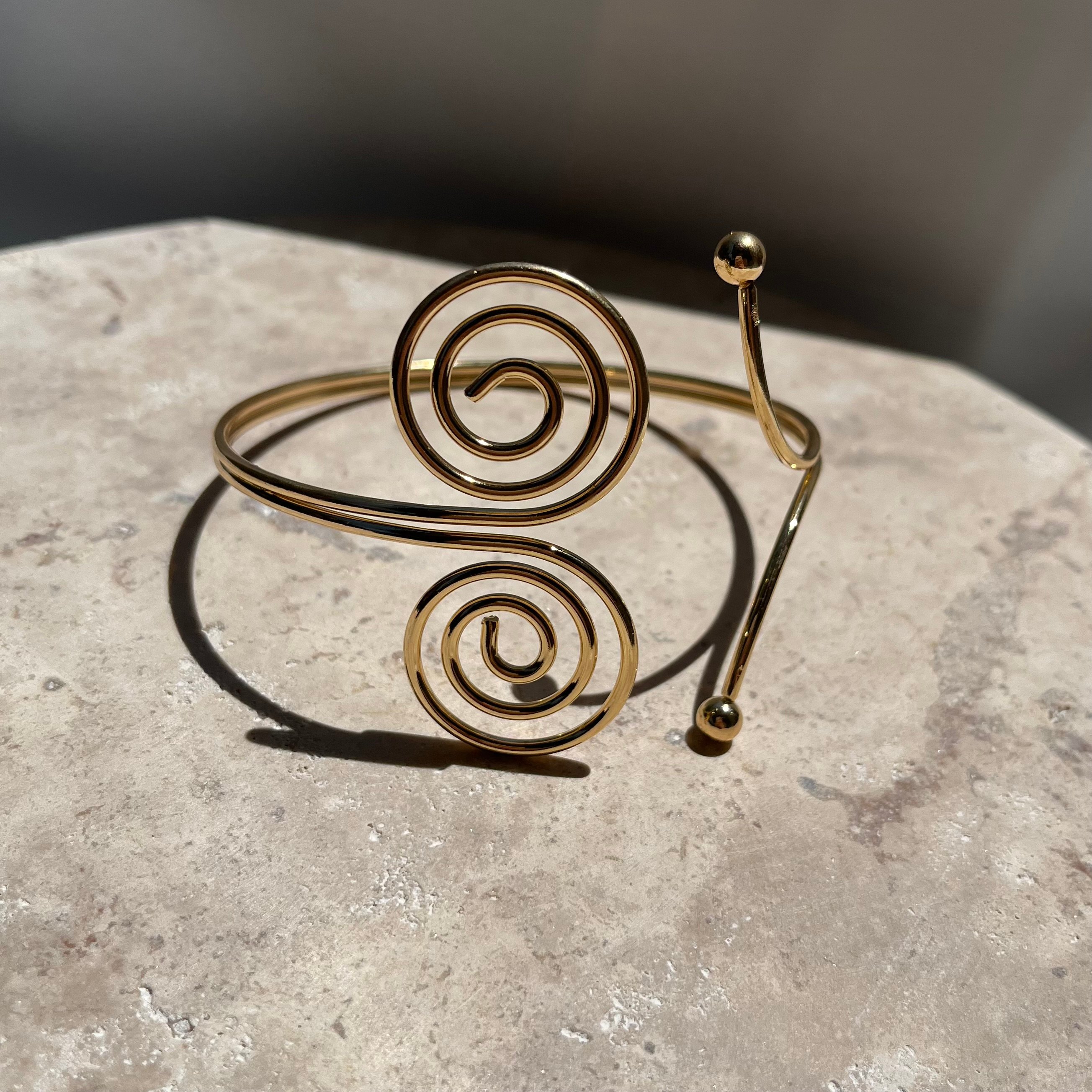 Bohem yuvarlak armcuff