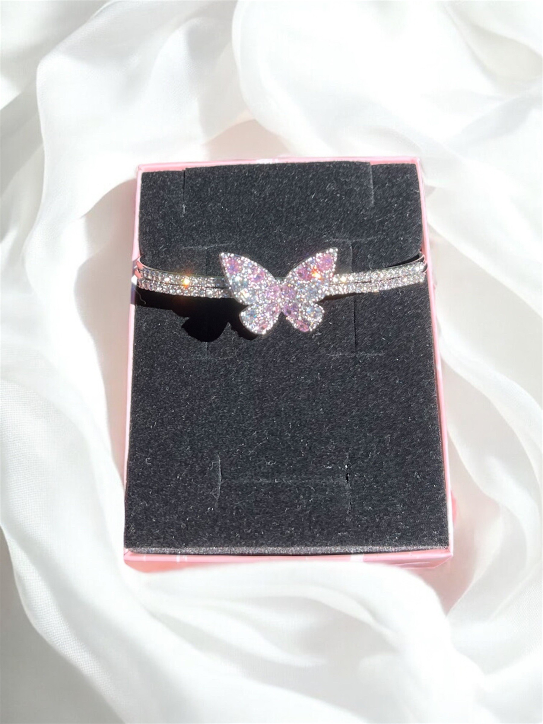Işıltılı Mariposa Bilezik
