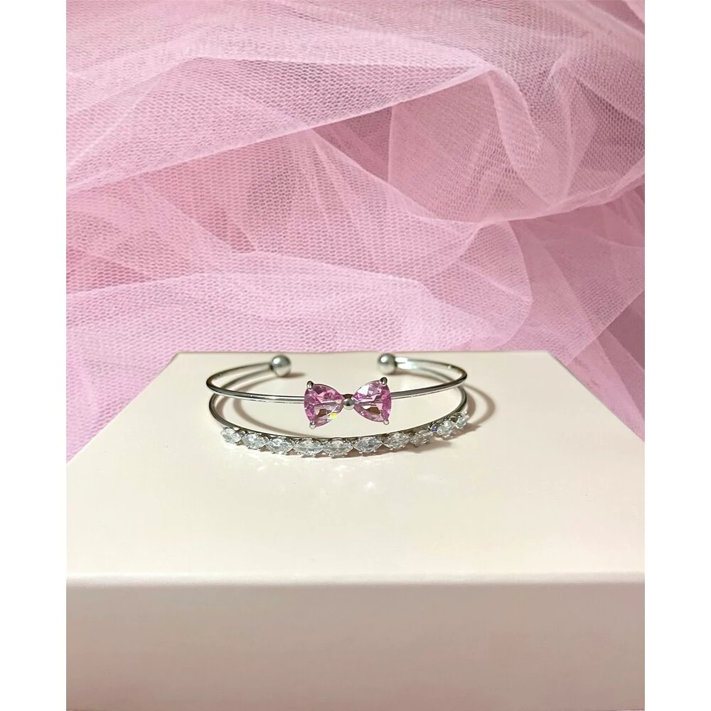 Parıltılı kurdele bilezik