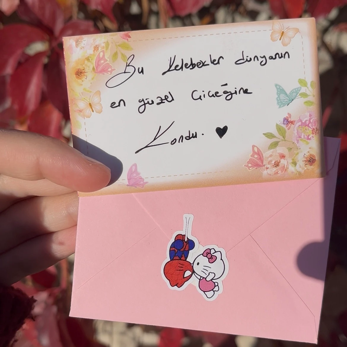 Hello Kitty Set | Kelebekli Masalsı Hediye Kutusu