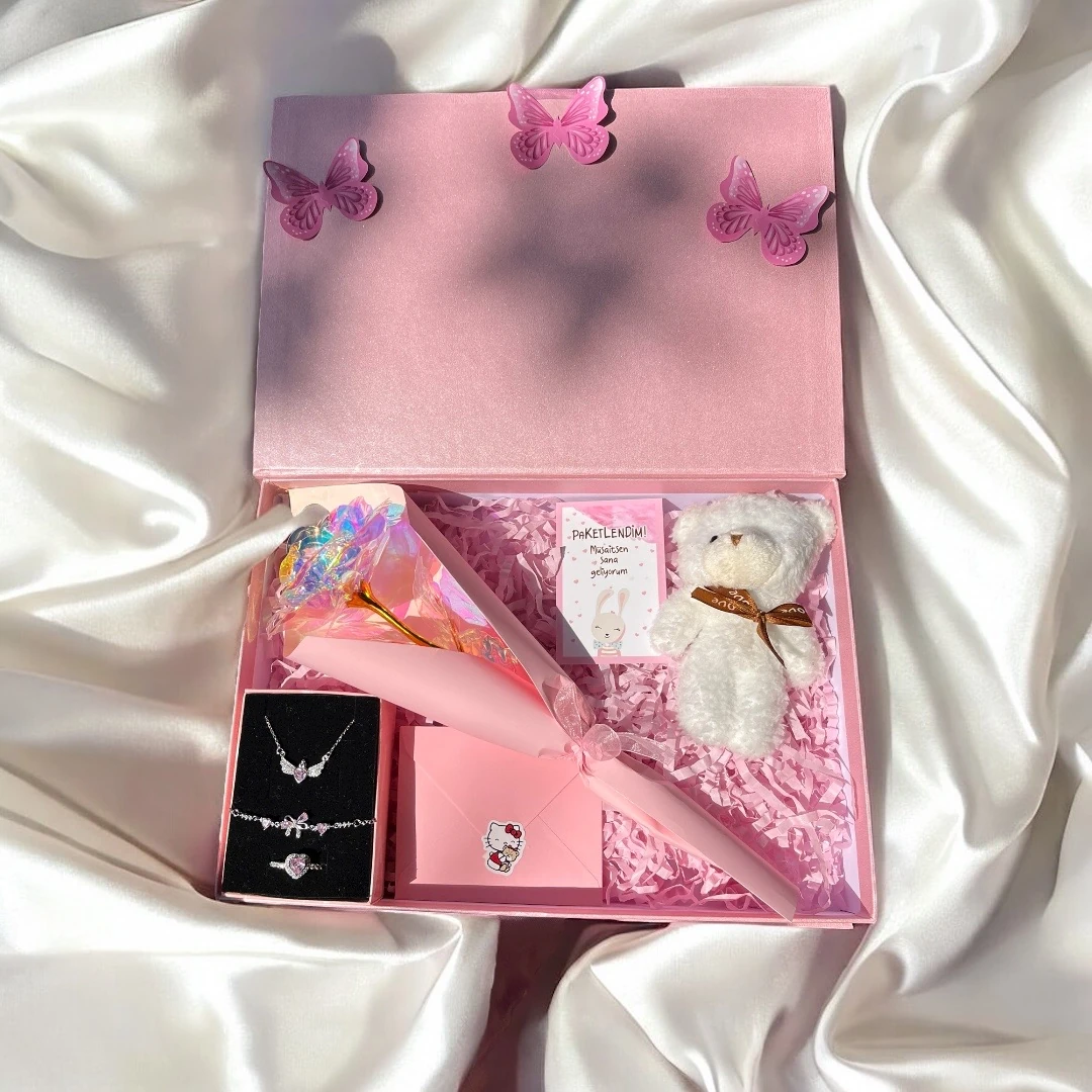 Melek Kanadı Kolye Hediye Seti