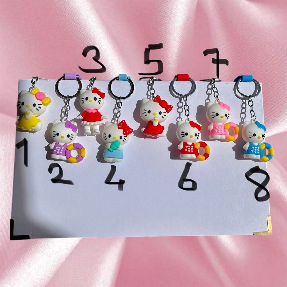Sevimli hello kitty anahtarlık