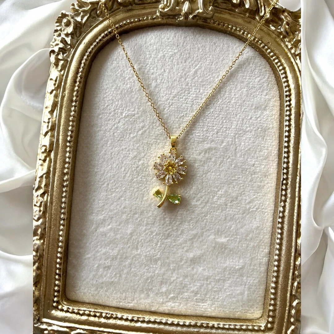 Çelik | Papatya Kolye