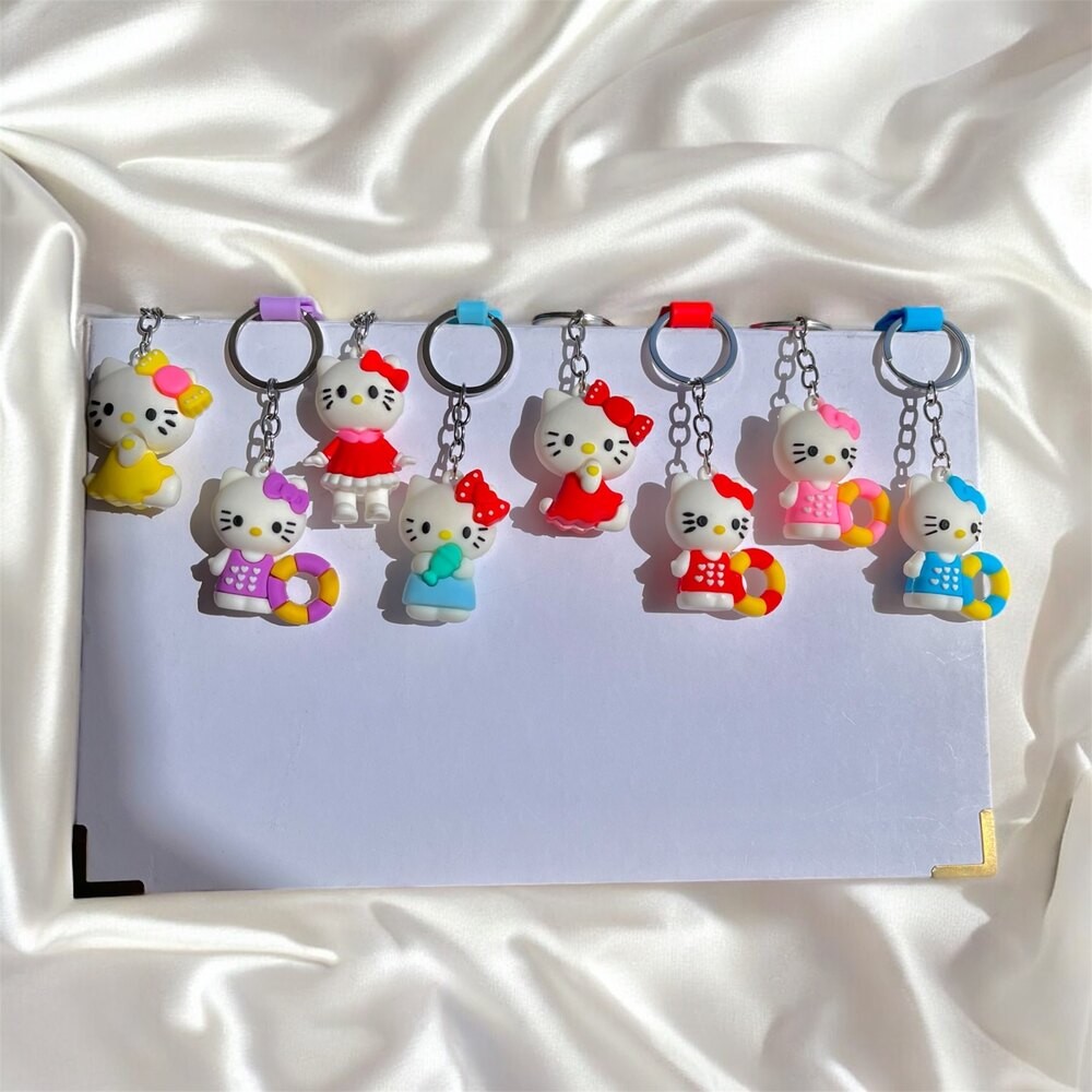 Sevimli hello kitty anahtarlık