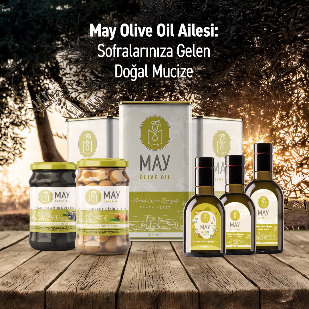 Soğuk Sıkım Erken Hasat Domat Sızma Zeytinyağı - 250 ML | MAY Olive Oil