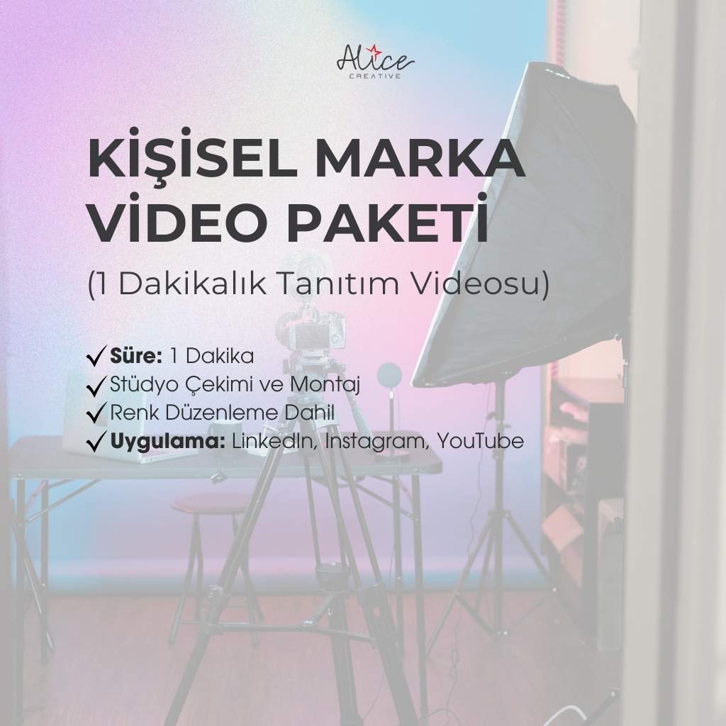 Kişisel Marka Video Çekim Paketi