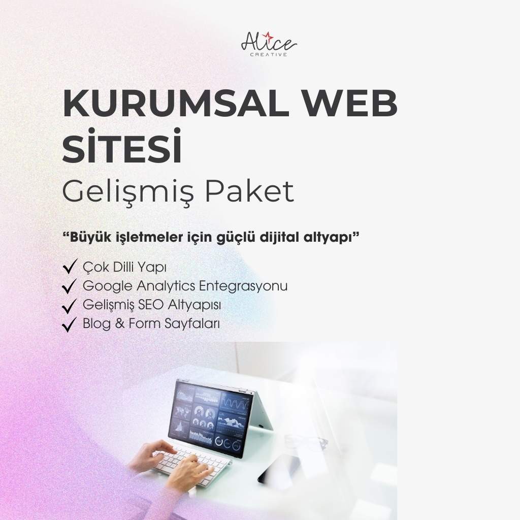 Kurumsal Web Sitesi (Gelişmiş Paket)
