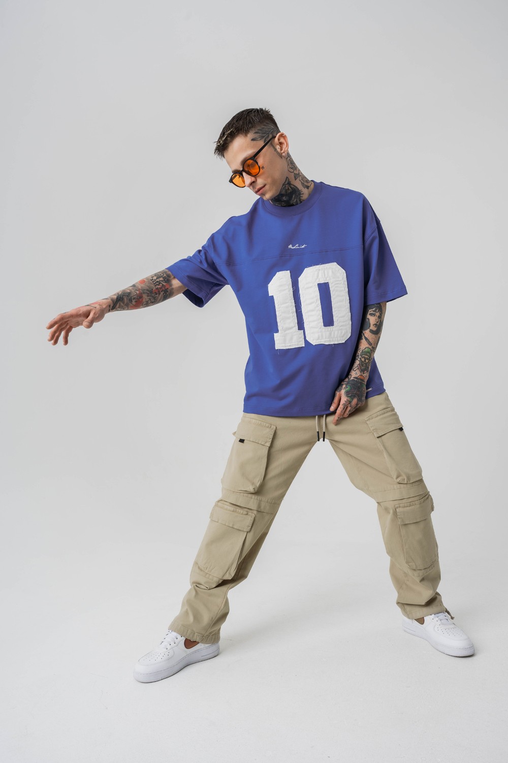 Armando 10  Patch Detaylı Oversize T-shirt