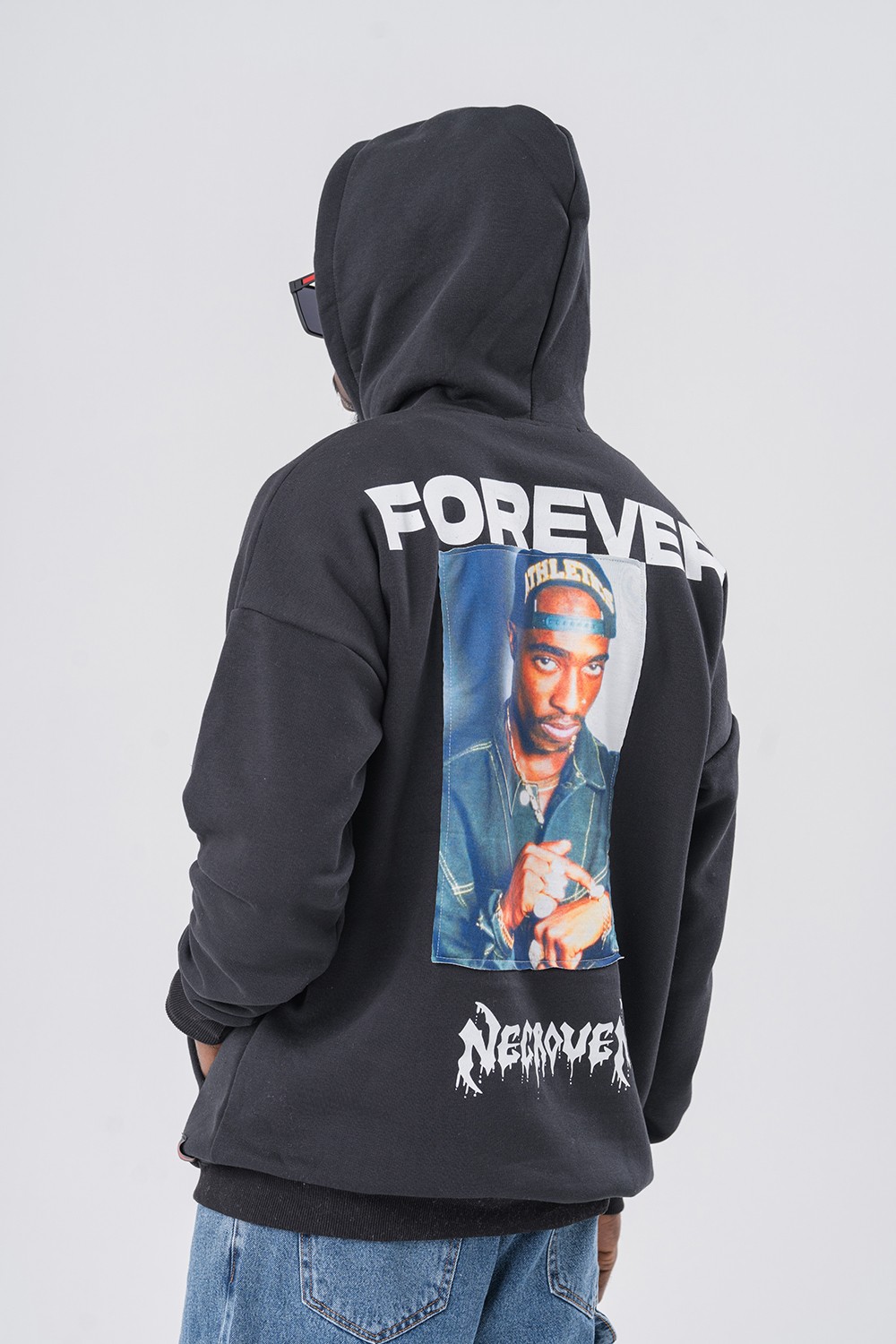 Forever 2pac Kapüşonlu Sweatshirt