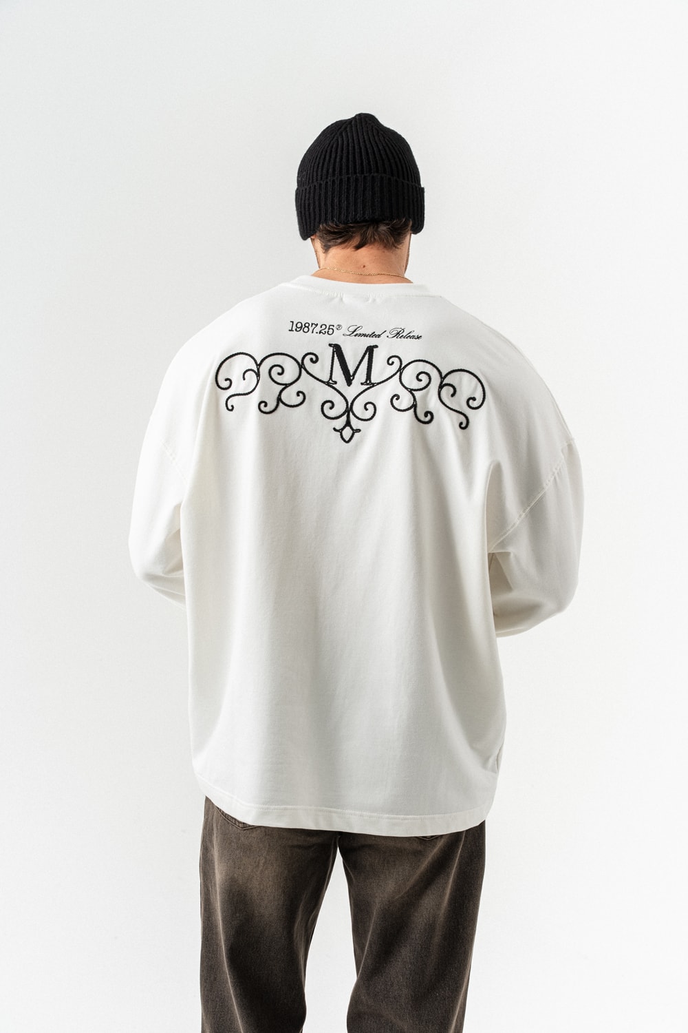 Nullspace Sırt Nakışlı Bisiklet Yaka Sweatshirt