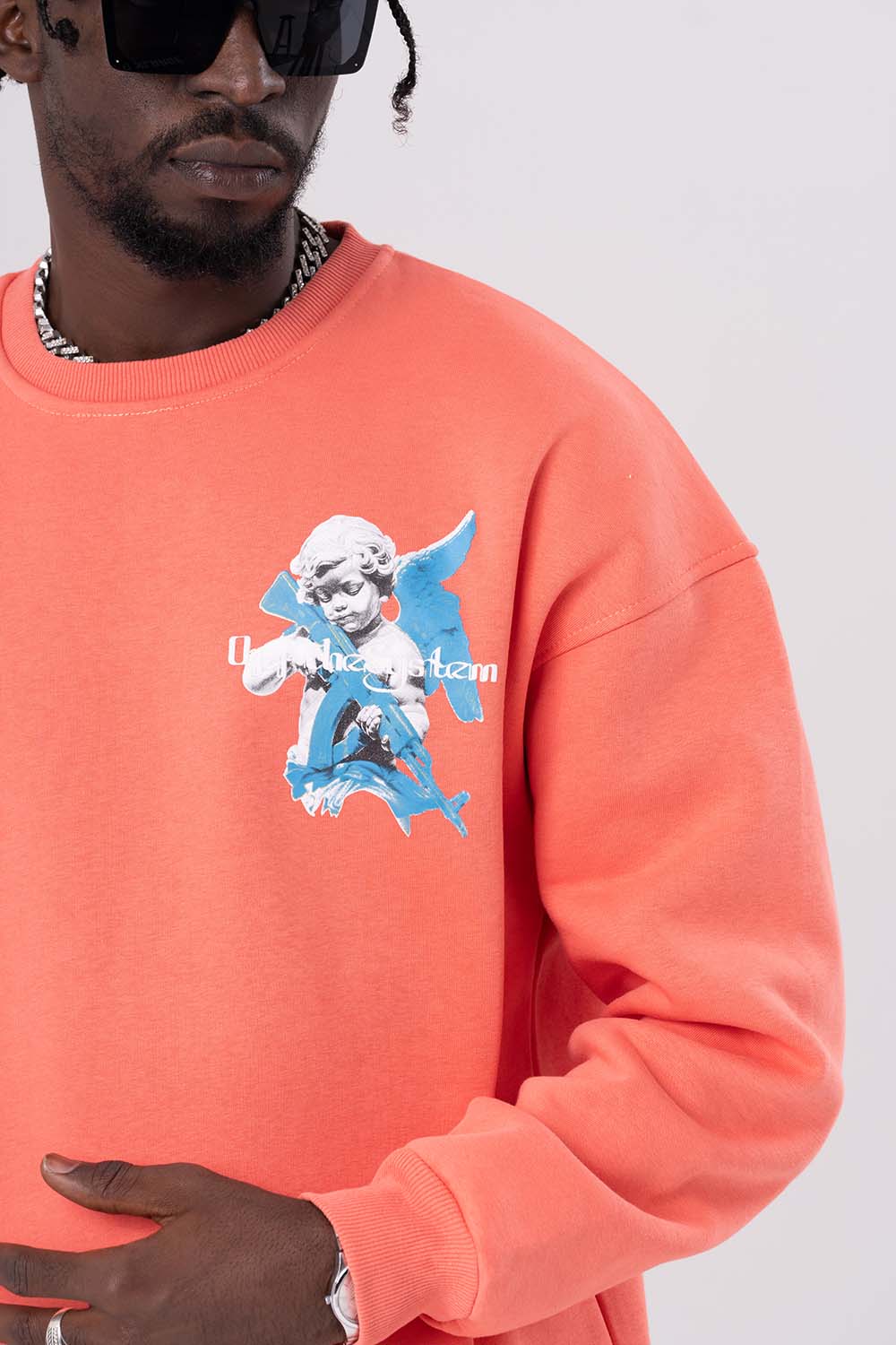 Miracle Bisiklet Yaka Sweatshirt