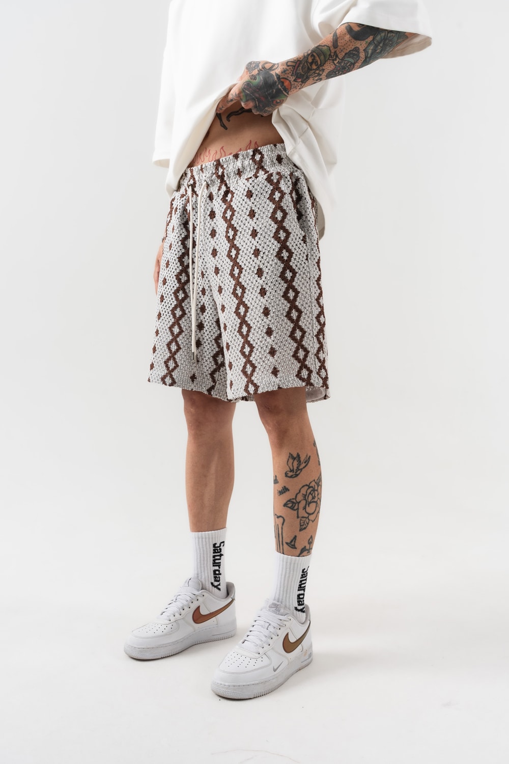 Rawcut Knit Triko Şort