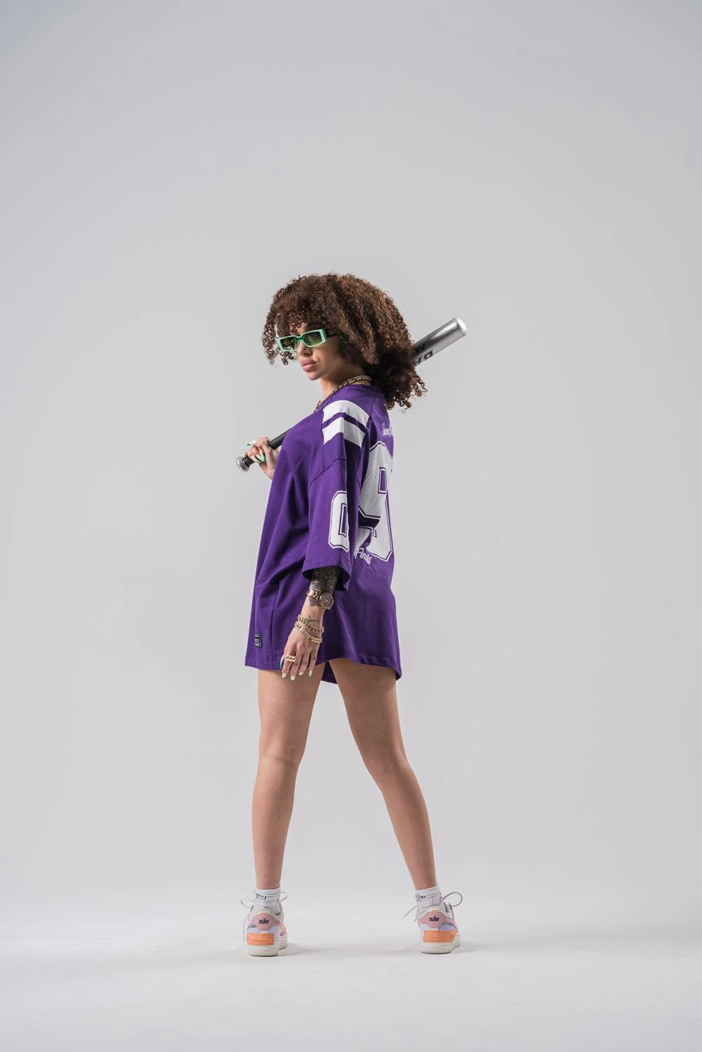 Bowl 90  Bisiklet Yaka Oversize T-shirt