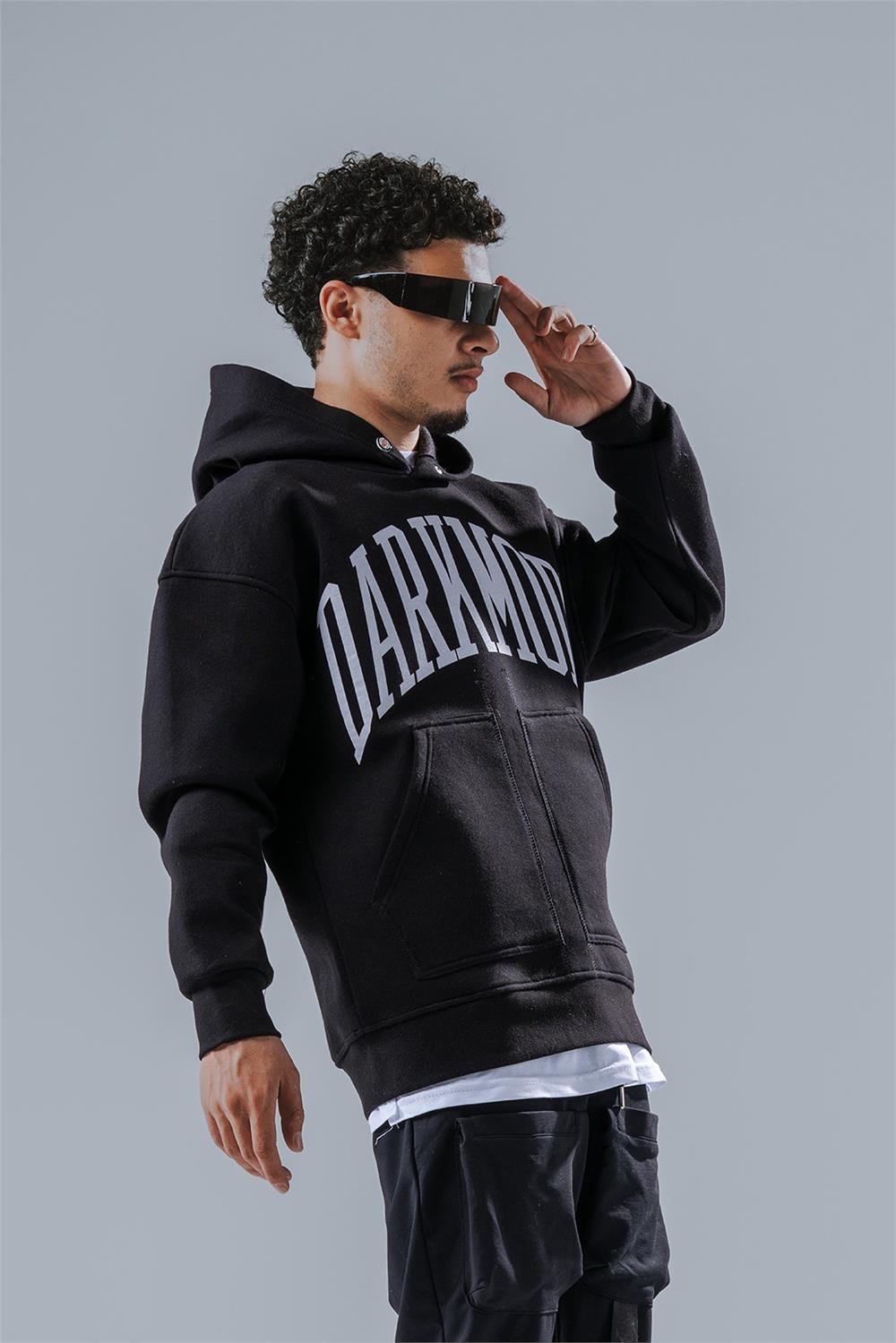 Darkmode  Şardonlu Hoodie